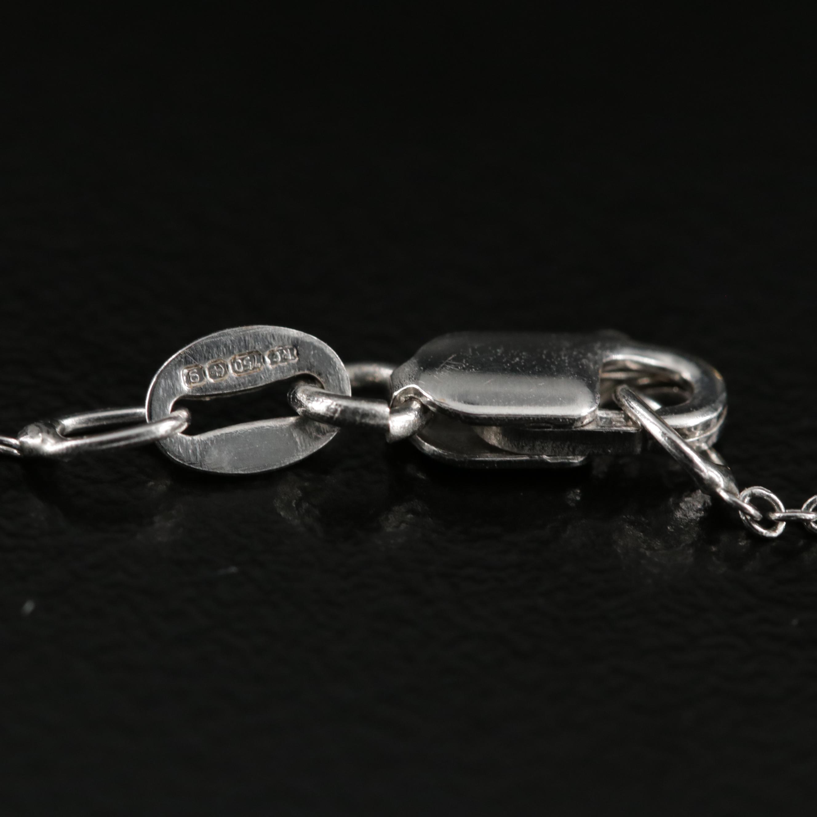 Roberto Coin 18K Gold Diamond Champagne Bottle Necklace