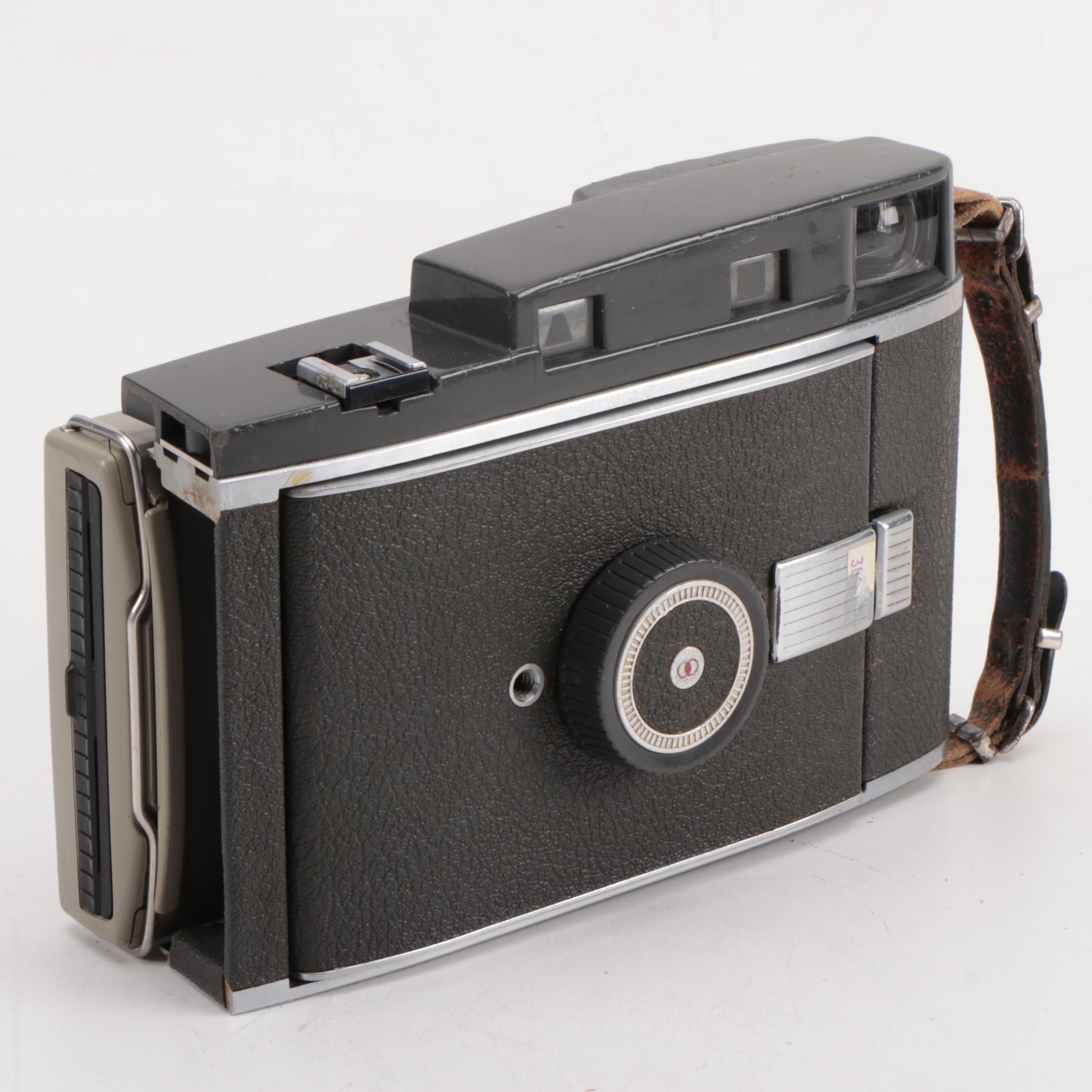 Polaroid Pathfinder Land Camera Model 110A with Alfon Flash, 1950s