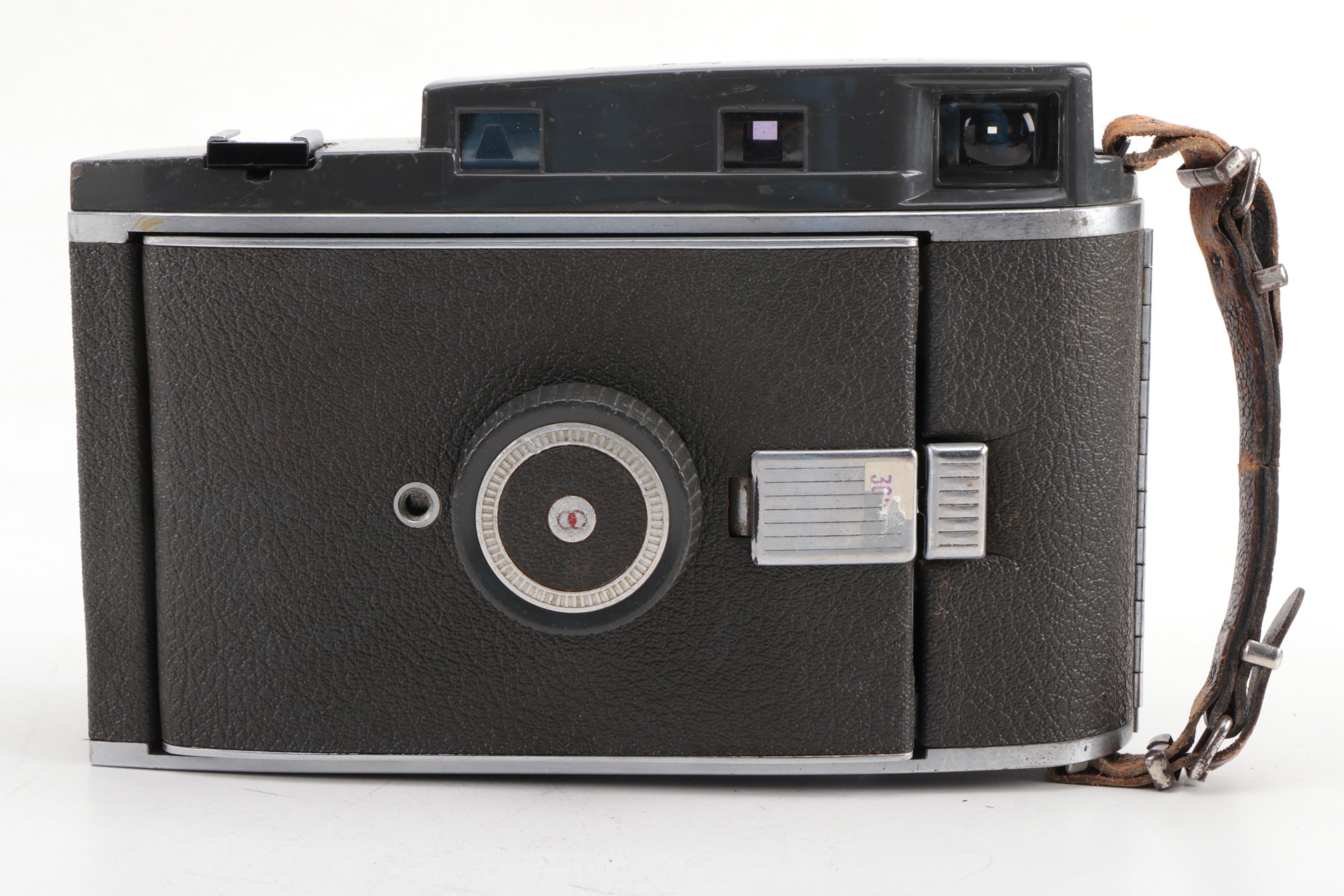 Polaroid Pathfinder Land Camera Model 110A with Alfon Flash, 1950s