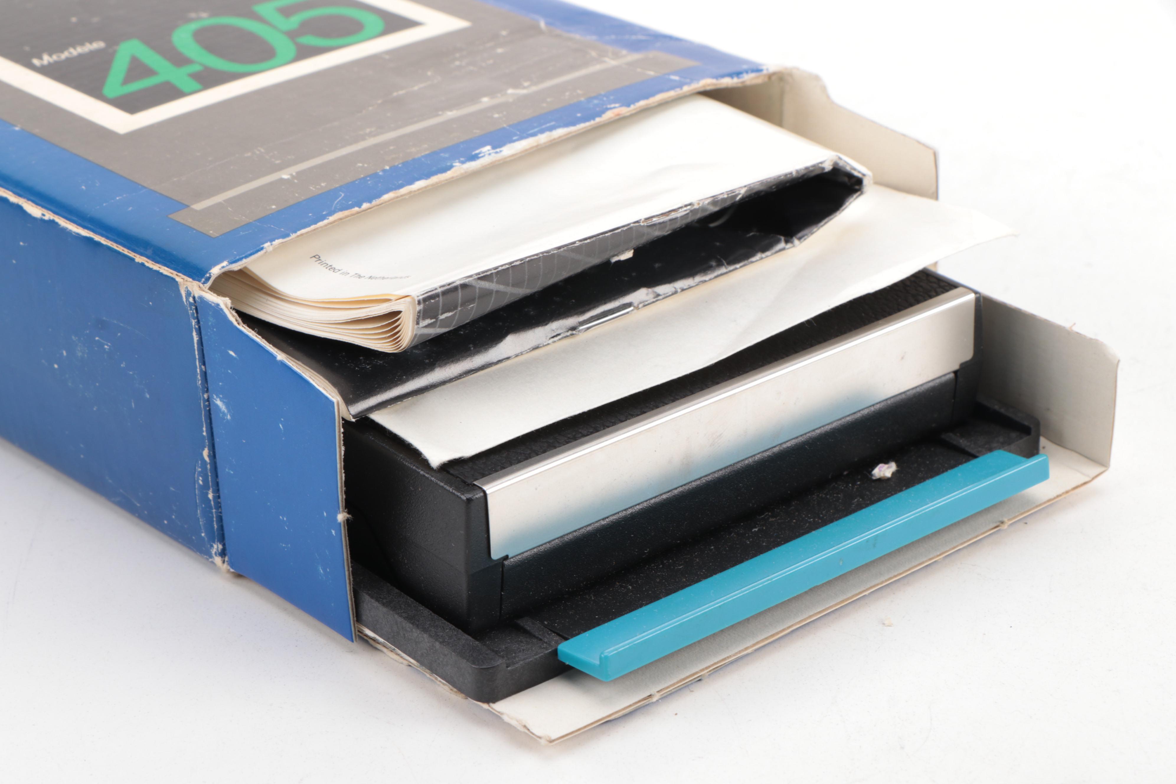 Polaroid Pathfinder Land Camera Model 110A with Alfon Flash, 1950s