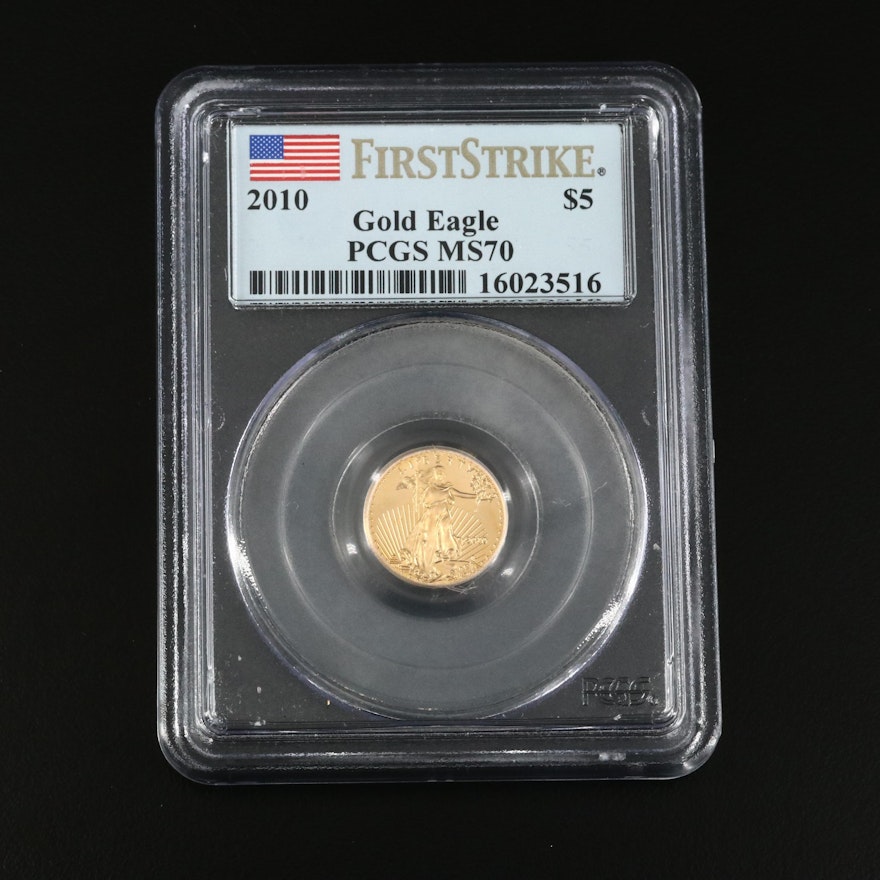 2010 $5 (1/10 ounce) Gold Eagle