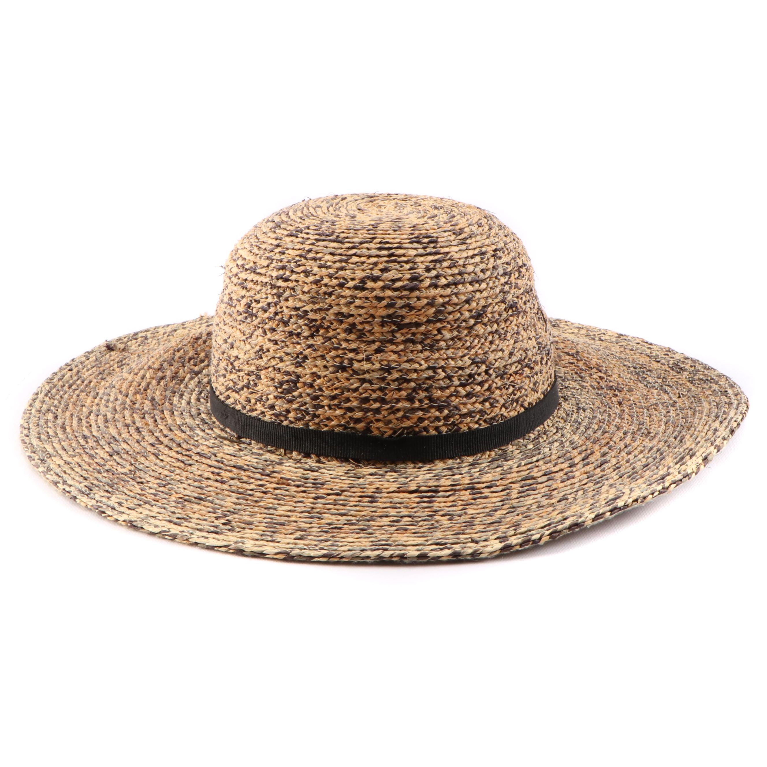 Filippo Catarzi Raffia Sun Hat, Made in Italy