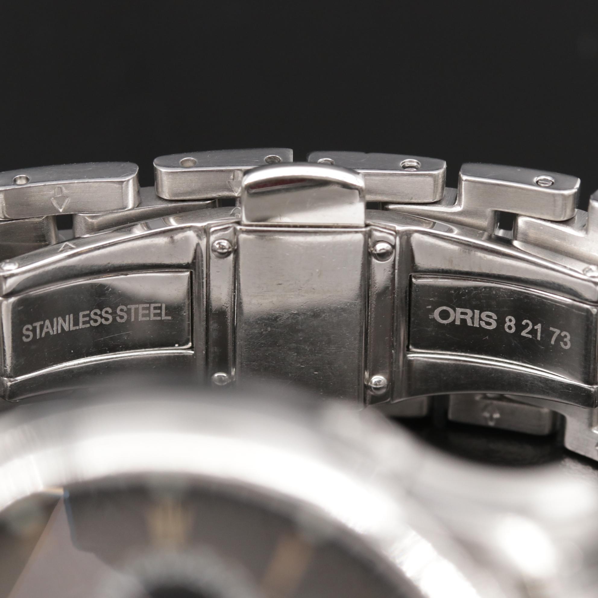 Oris Artelier Complication Moonphase Stainless Steel Automatic Watch