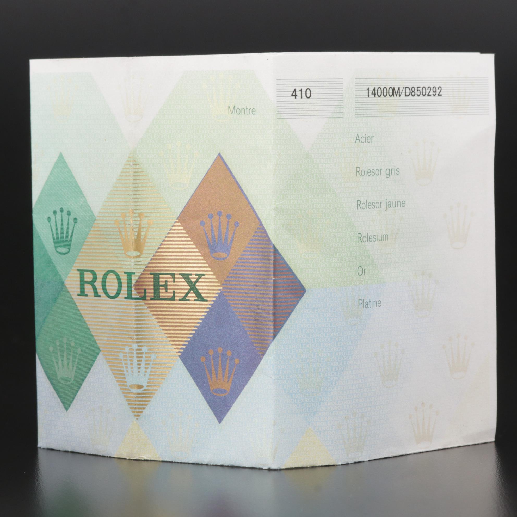 2006 Rolex Air King Stainless Steel Automatic Watch