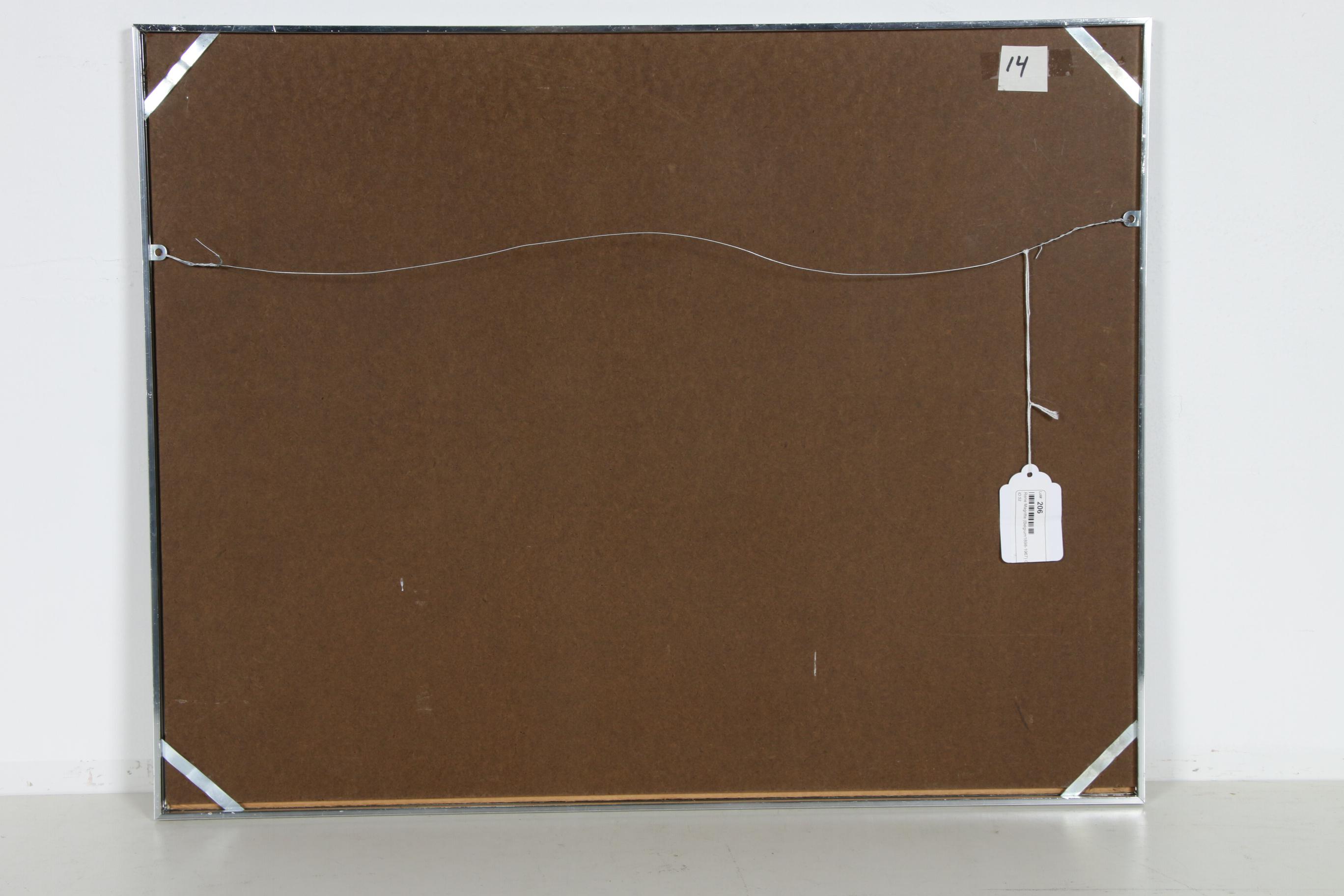 Lithograph After René Magritte "The Tempest"