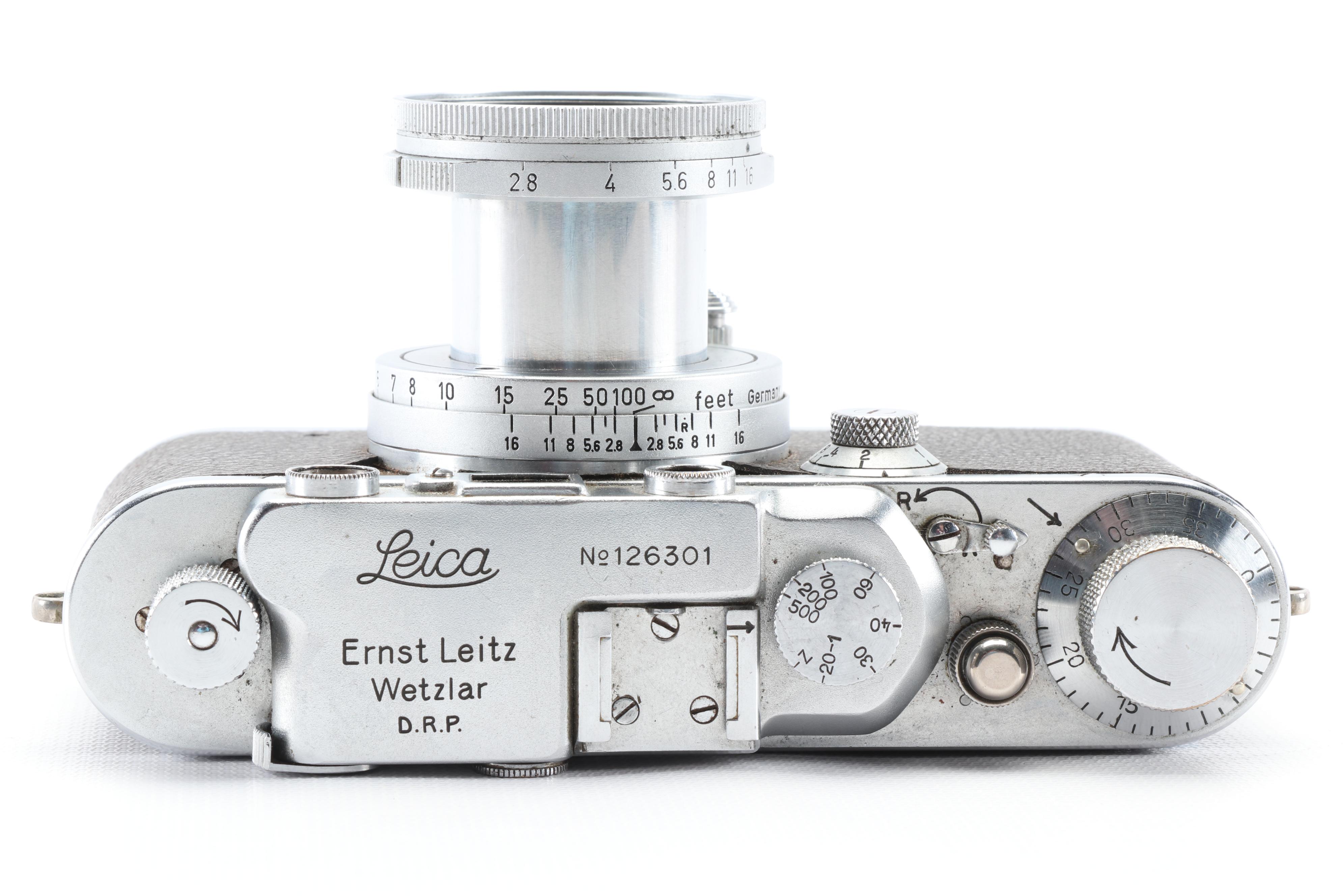 Leica III Camera with Lens