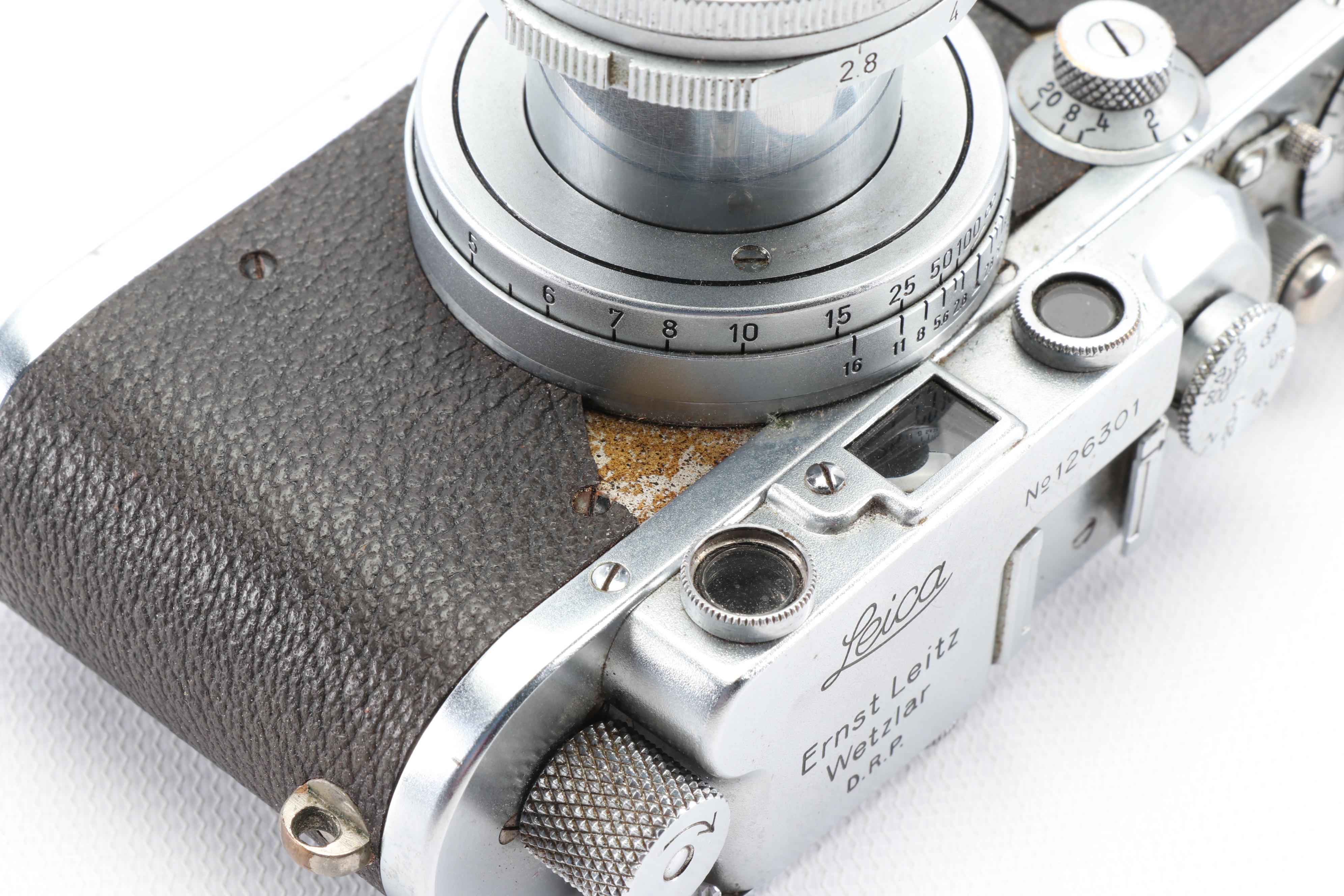 Leica III Camera with Lens