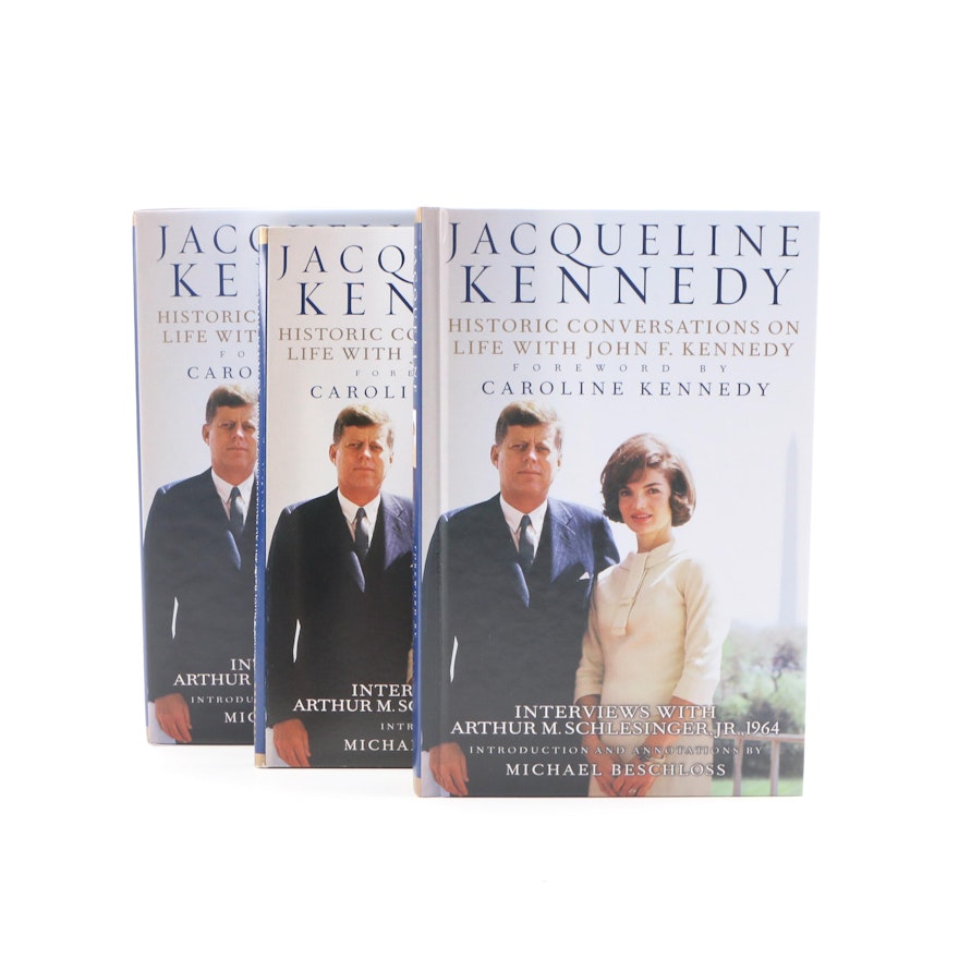 Signed "Jacqueline Kennedy: Historic Conversations on Life with J.F.K." with CDs