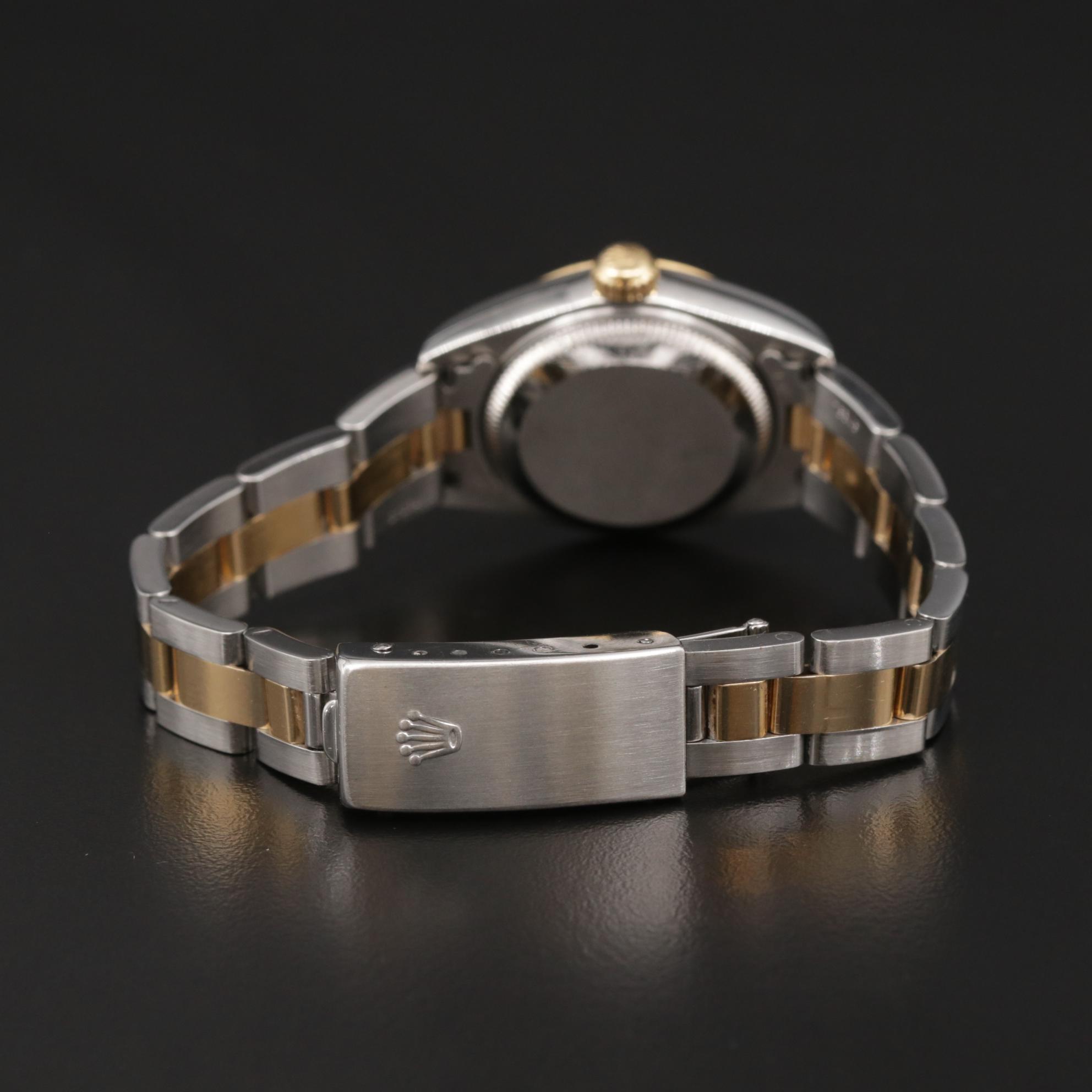 1999 Rolex Datejust 18K Gold and Stainless Steel Automatic Watch