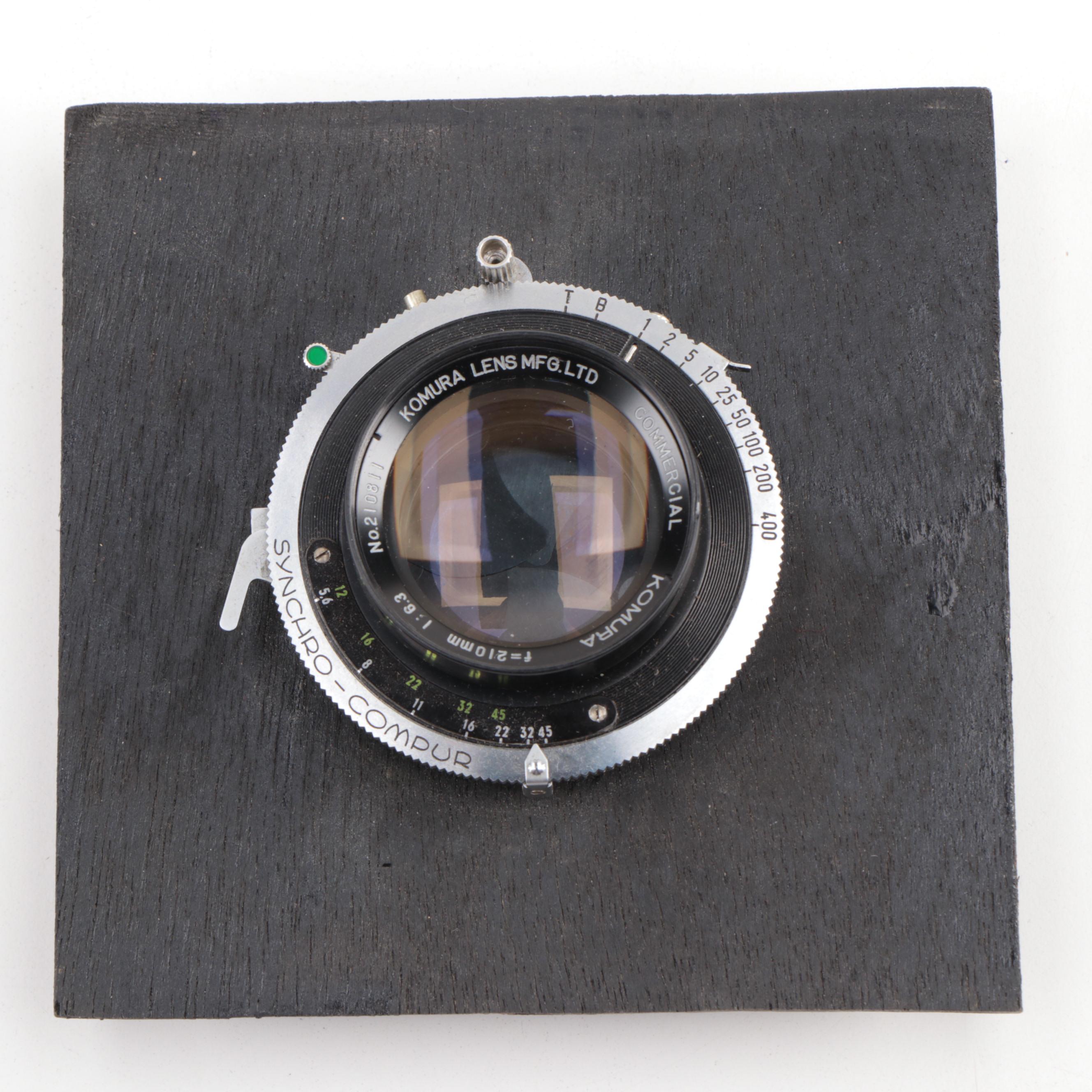 Komura Commercial 210mm f/6.3 and Laack Rathenow Dialytar 25cm f/8.7 Lenses