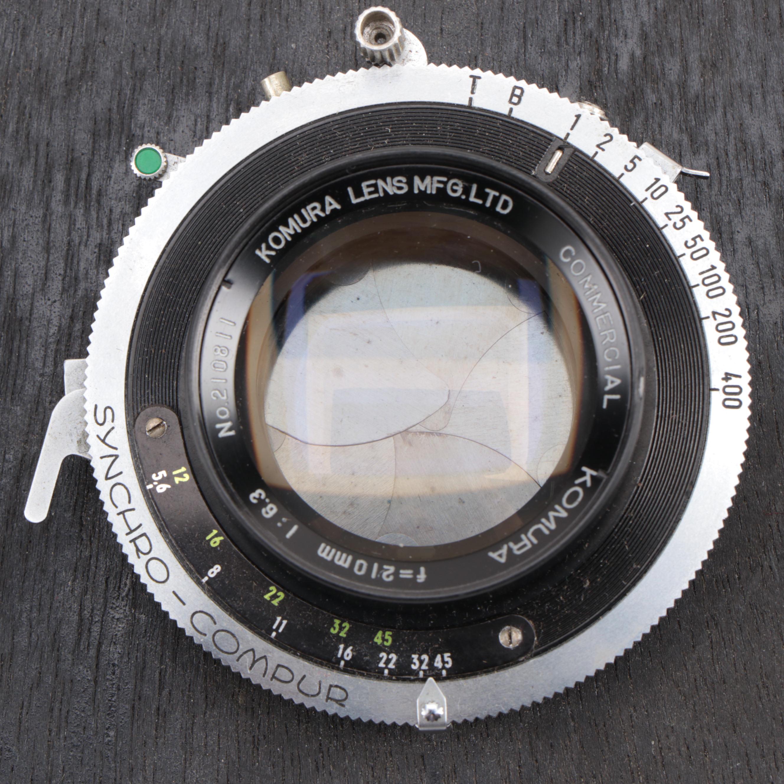 Komura Commercial 210mm f/6.3 and Laack Rathenow Dialytar 25cm f/8.7 Lenses