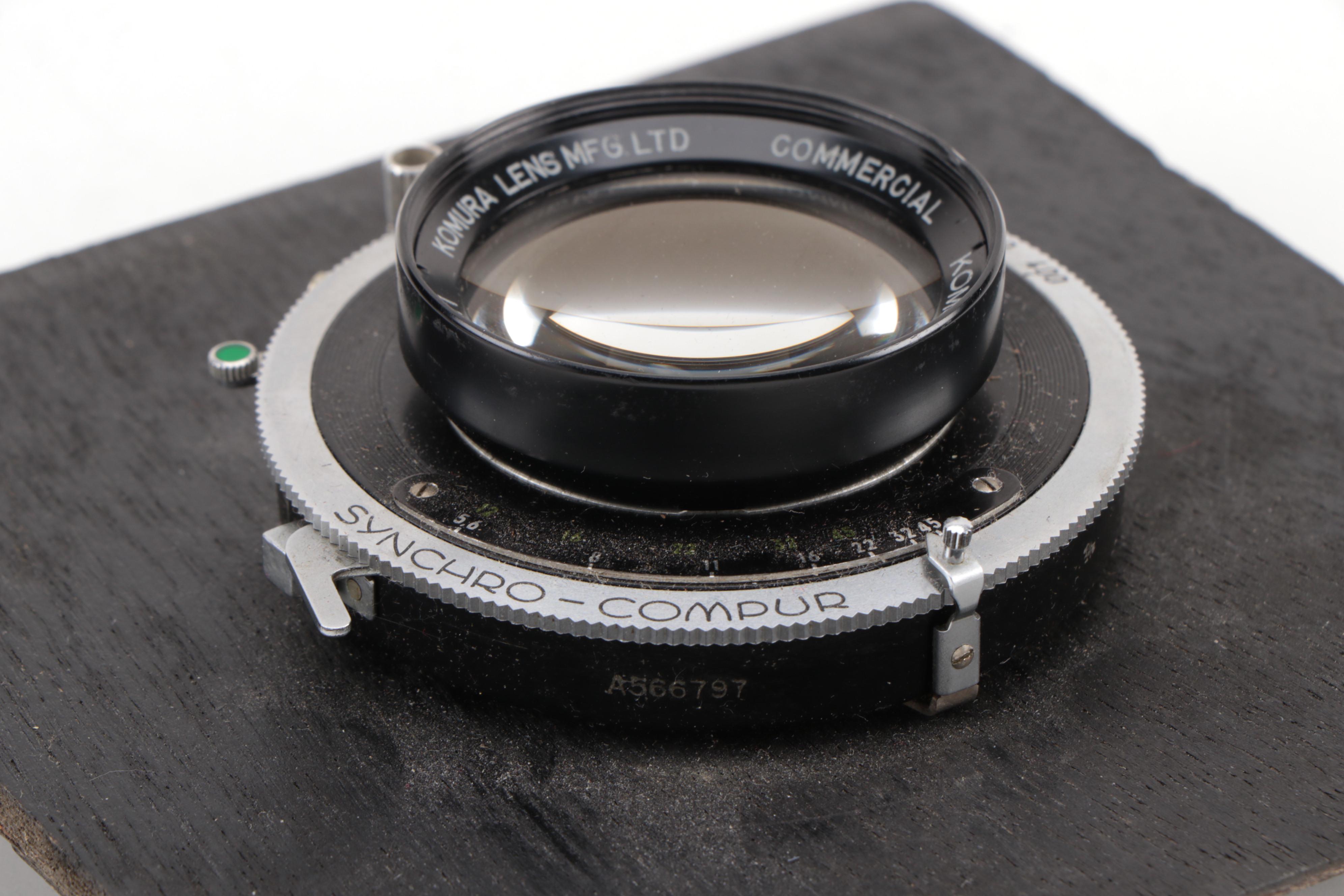 Komura Commercial 210mm f/6.3 and Laack Rathenow Dialytar 25cm f/8.7 Lenses