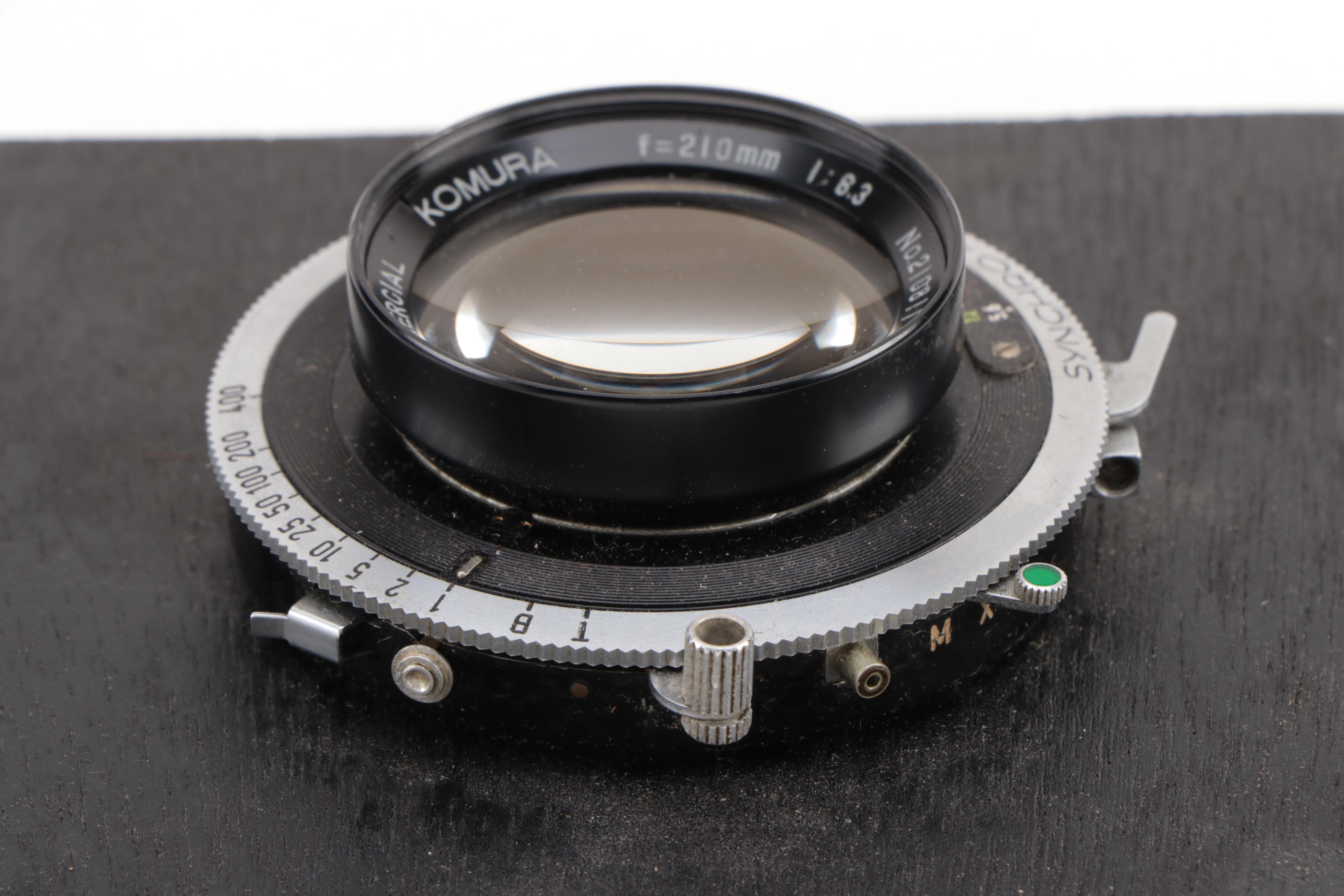 Komura Commercial 210mm f/6.3 and Laack Rathenow Dialytar 25cm f/8.7 Lenses