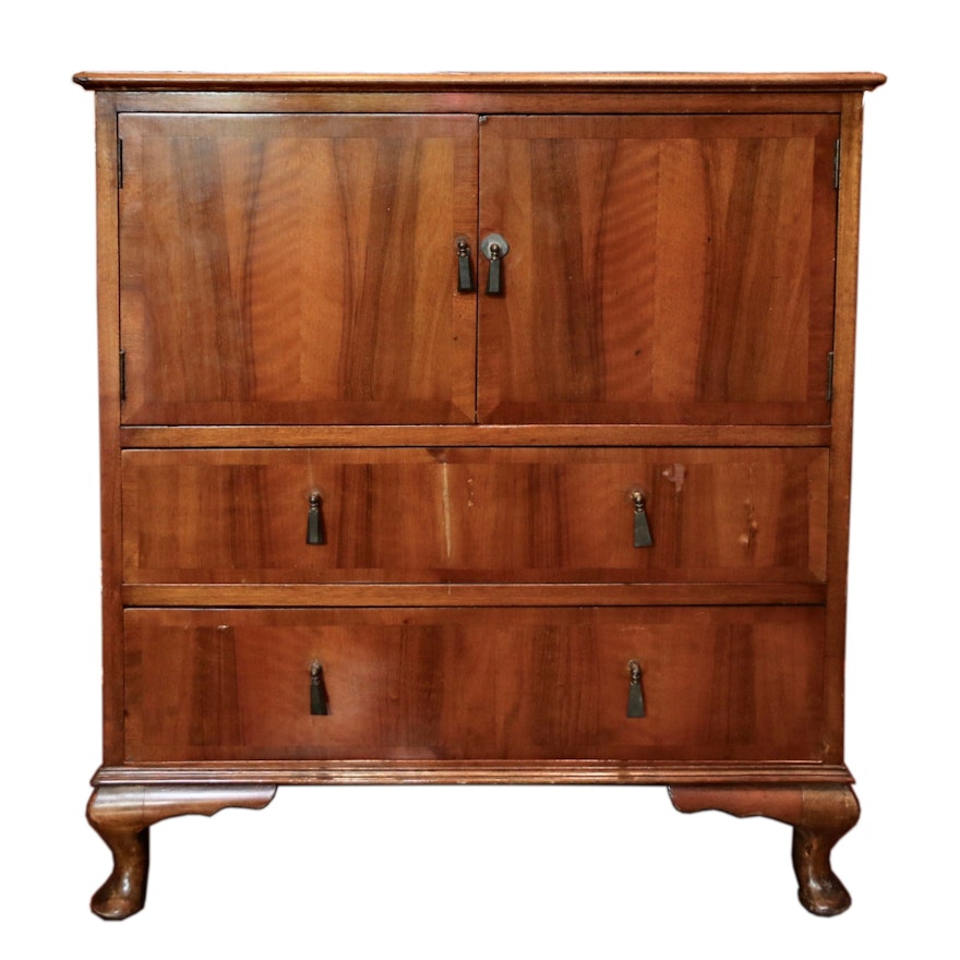 Cherry Wood Accent Cabinet