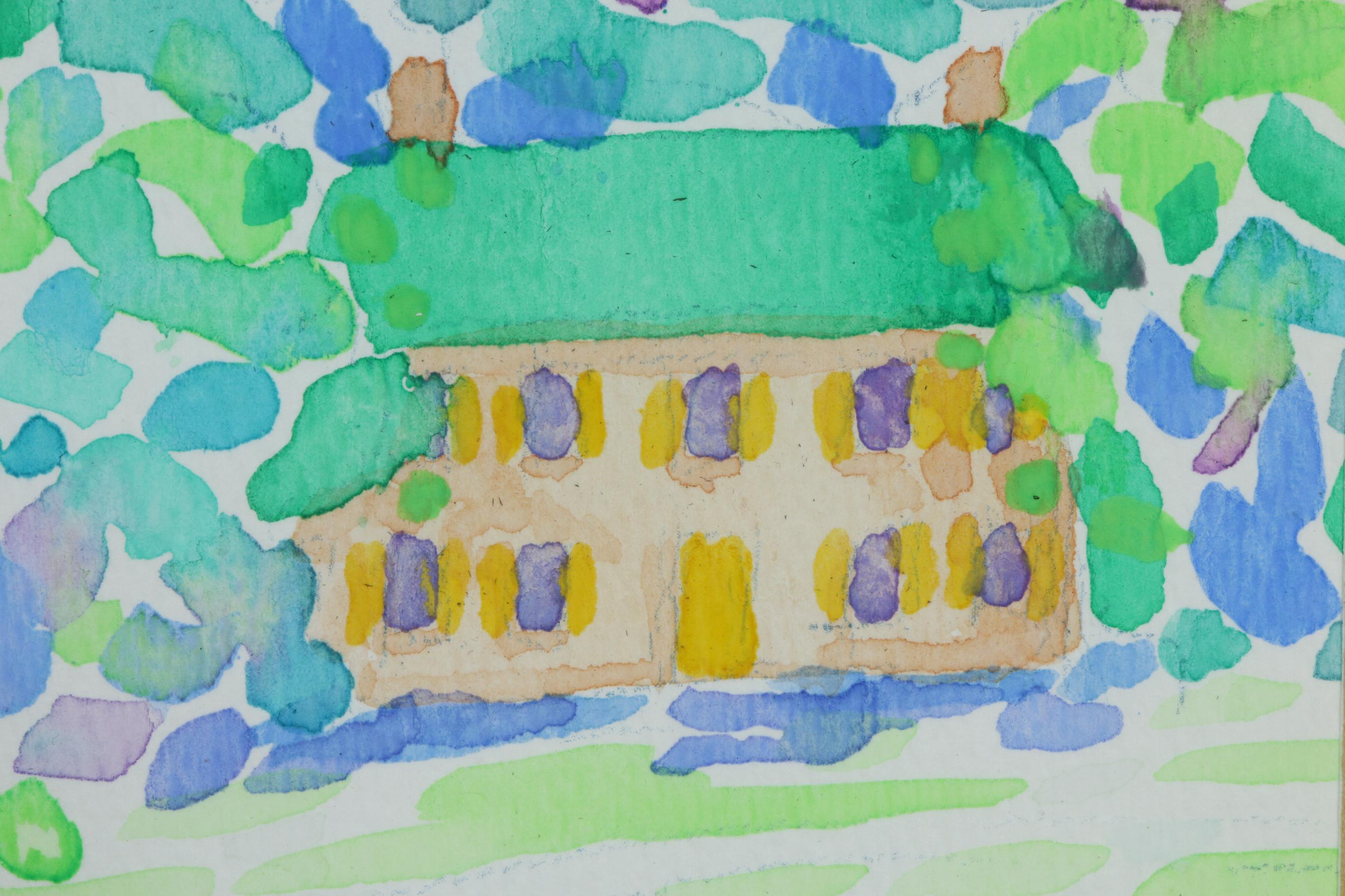 Rick Akers Landscape Watercolor Painting