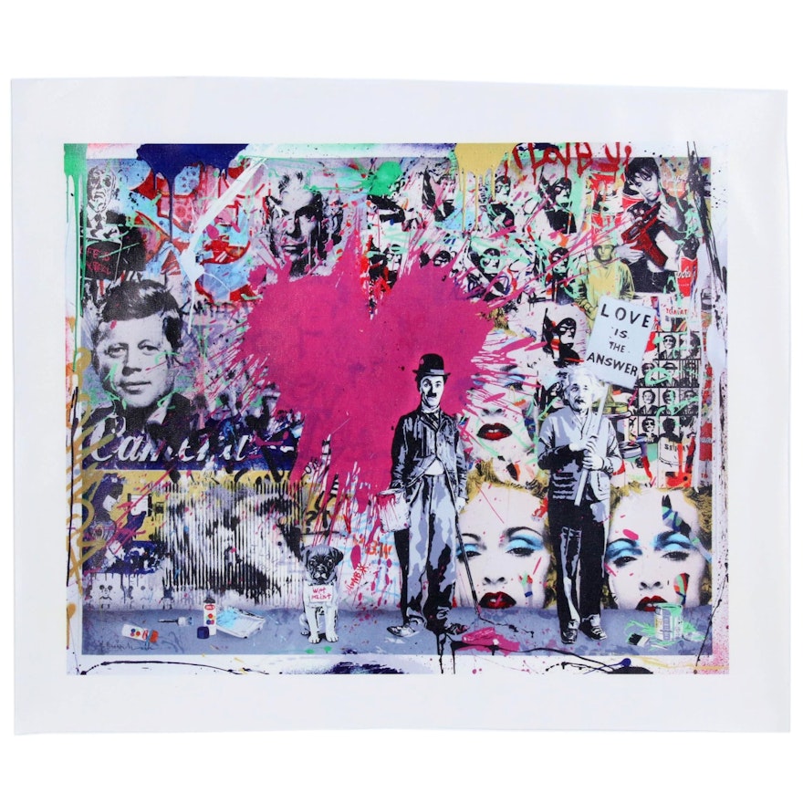 Giclée after Banksy "Love is the Answer"