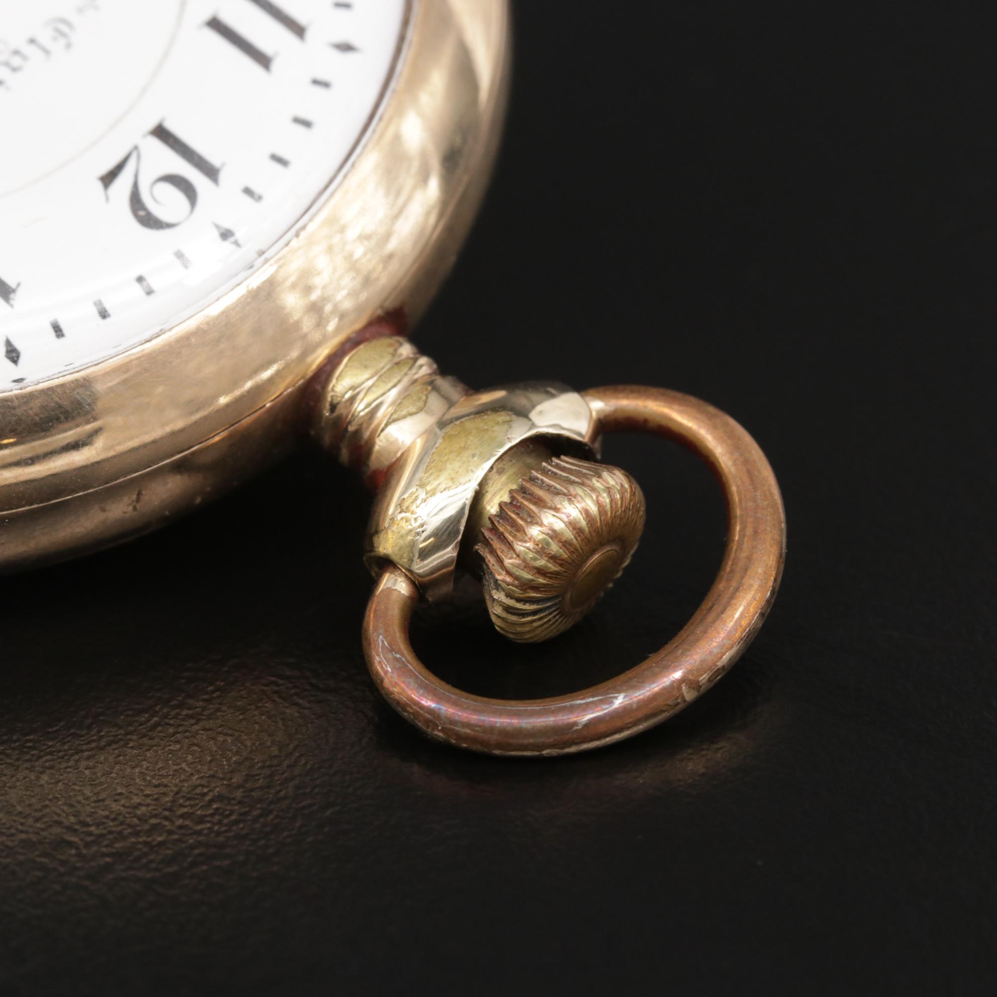 1899 Elgin B.W. Raymond Railroad Grade Pocket Watch