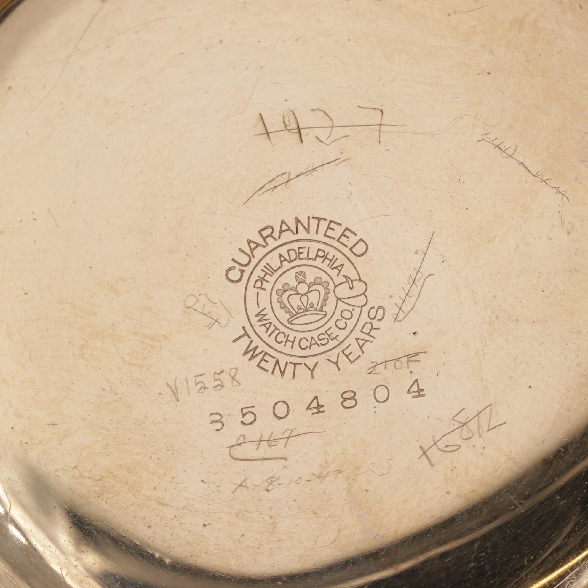 1899 Elgin B.W. Raymond Railroad Grade Pocket Watch