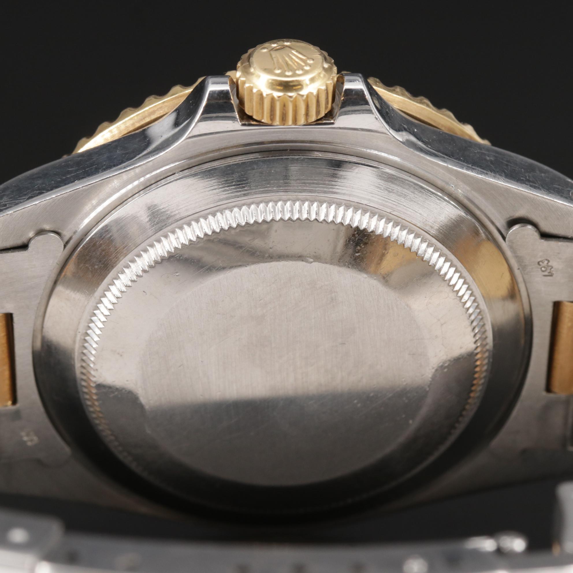 Rolex Submariner 16803 18K Gold and Stainless Steel Automatic Watch