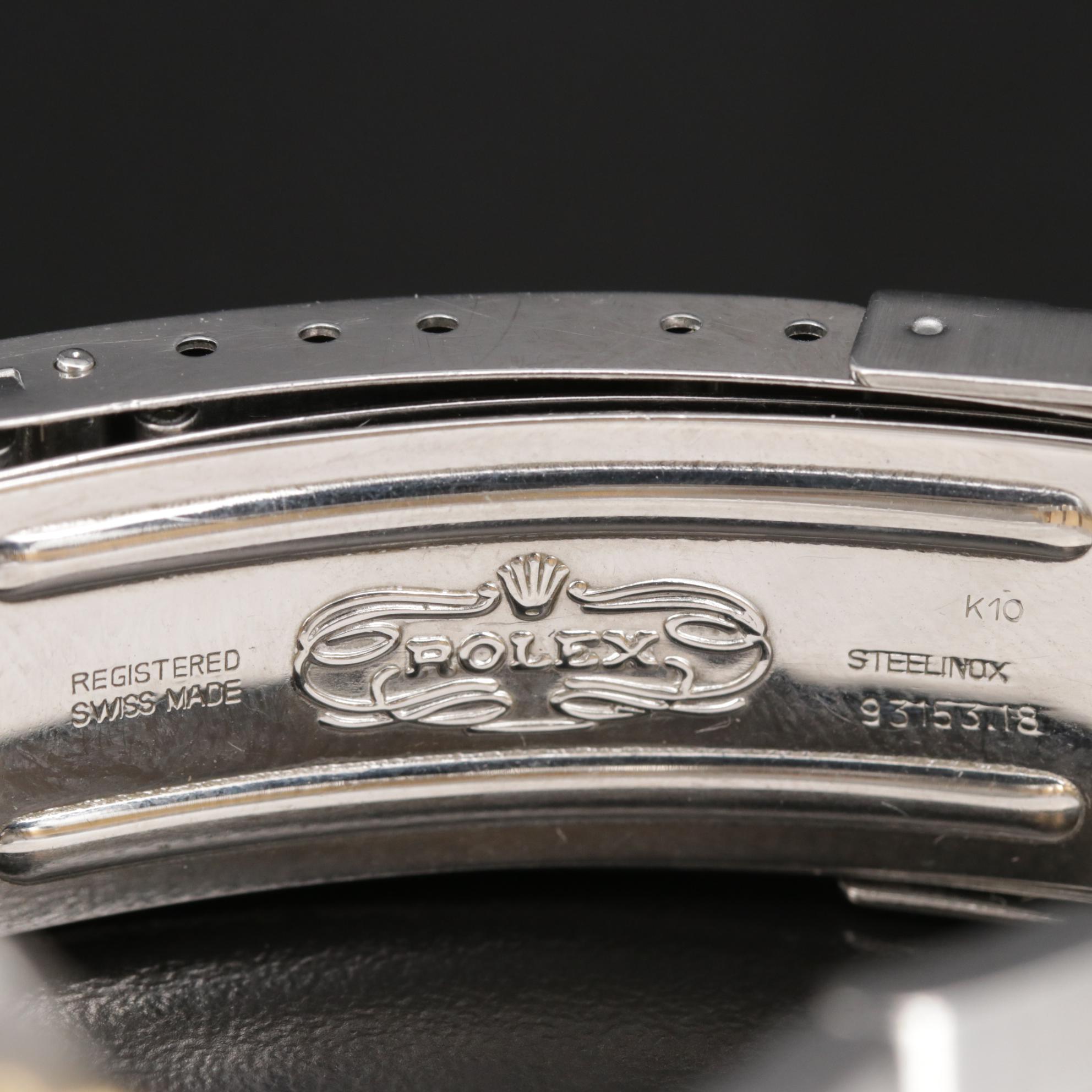 Rolex Submariner 16803 18K Gold and Stainless Steel Automatic Watch