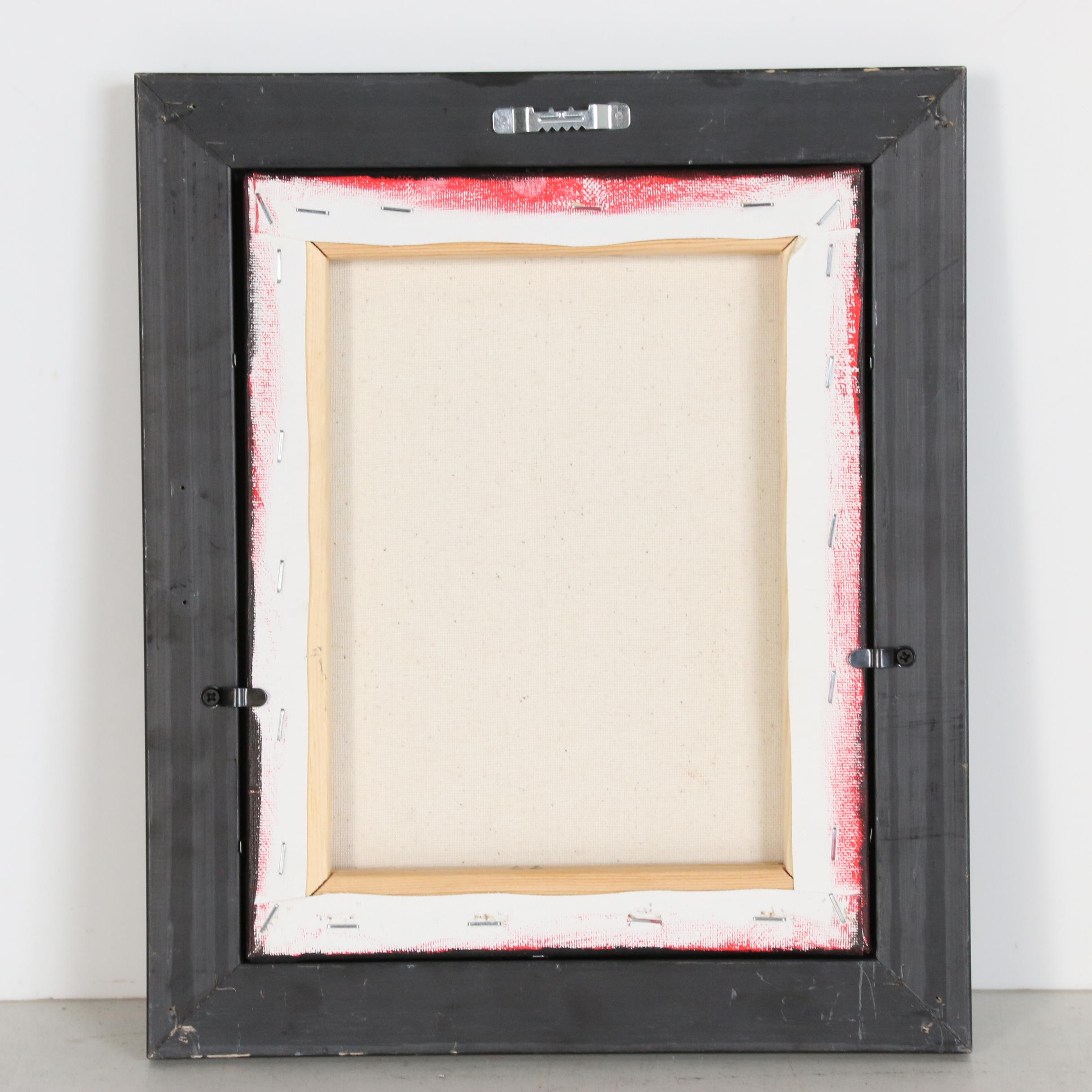 Oil Painting of a Hen