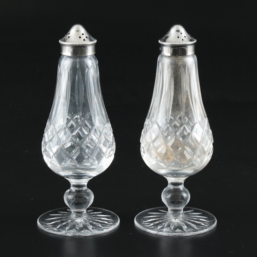 Waterford Crystal "Lismore" Salt and Pepper Shakers