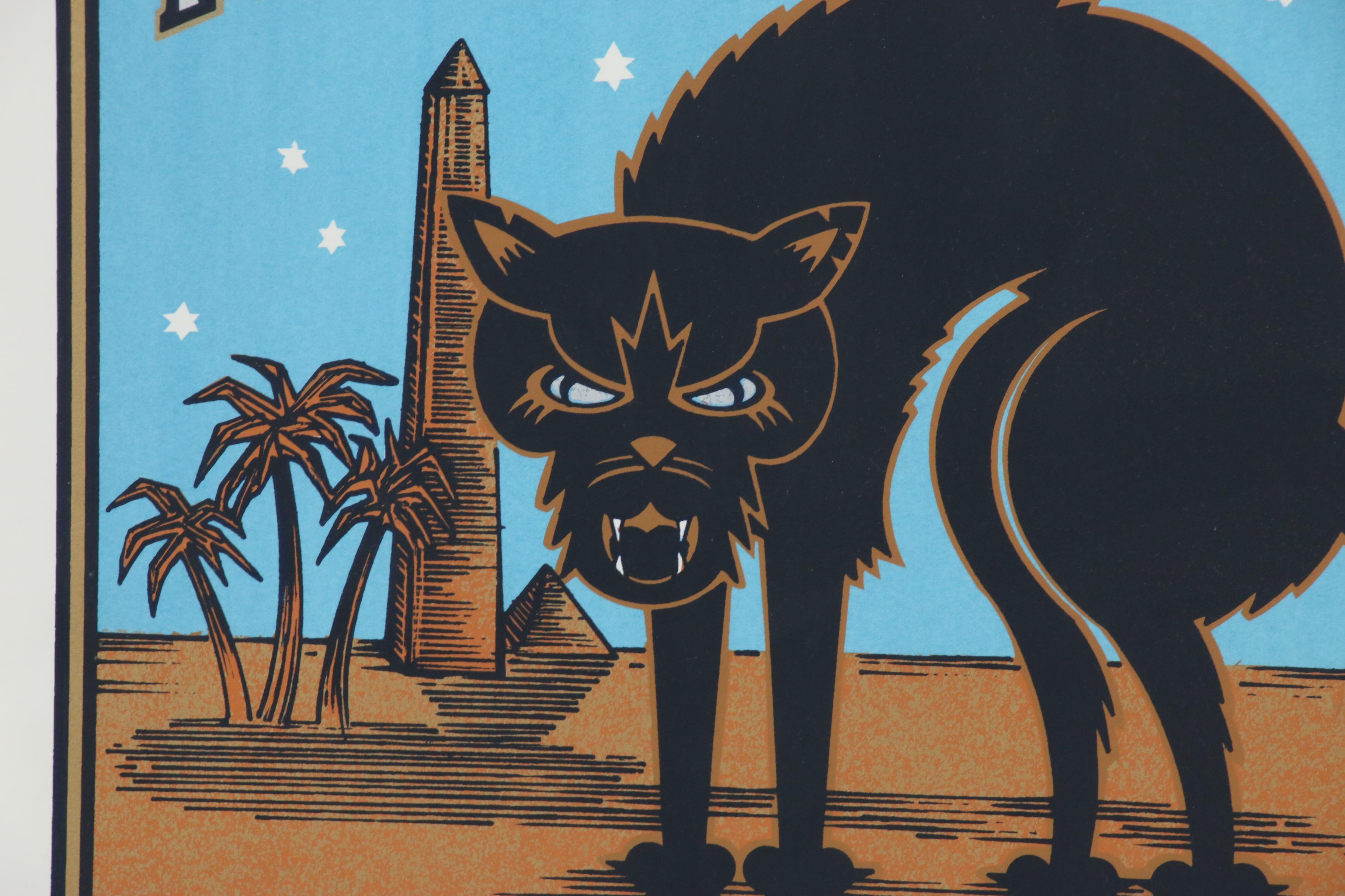 Mike King and Gary Houston Serigraph Poster for Ryan Adams at Roseland Theater