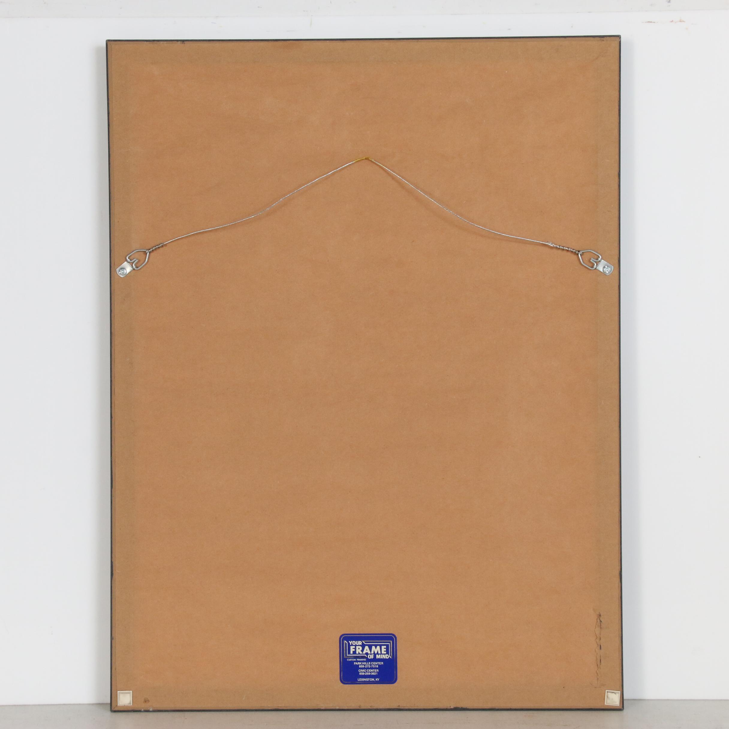 Mike King and Gary Houston Serigraph Poster for Ryan Adams at Roseland Theater