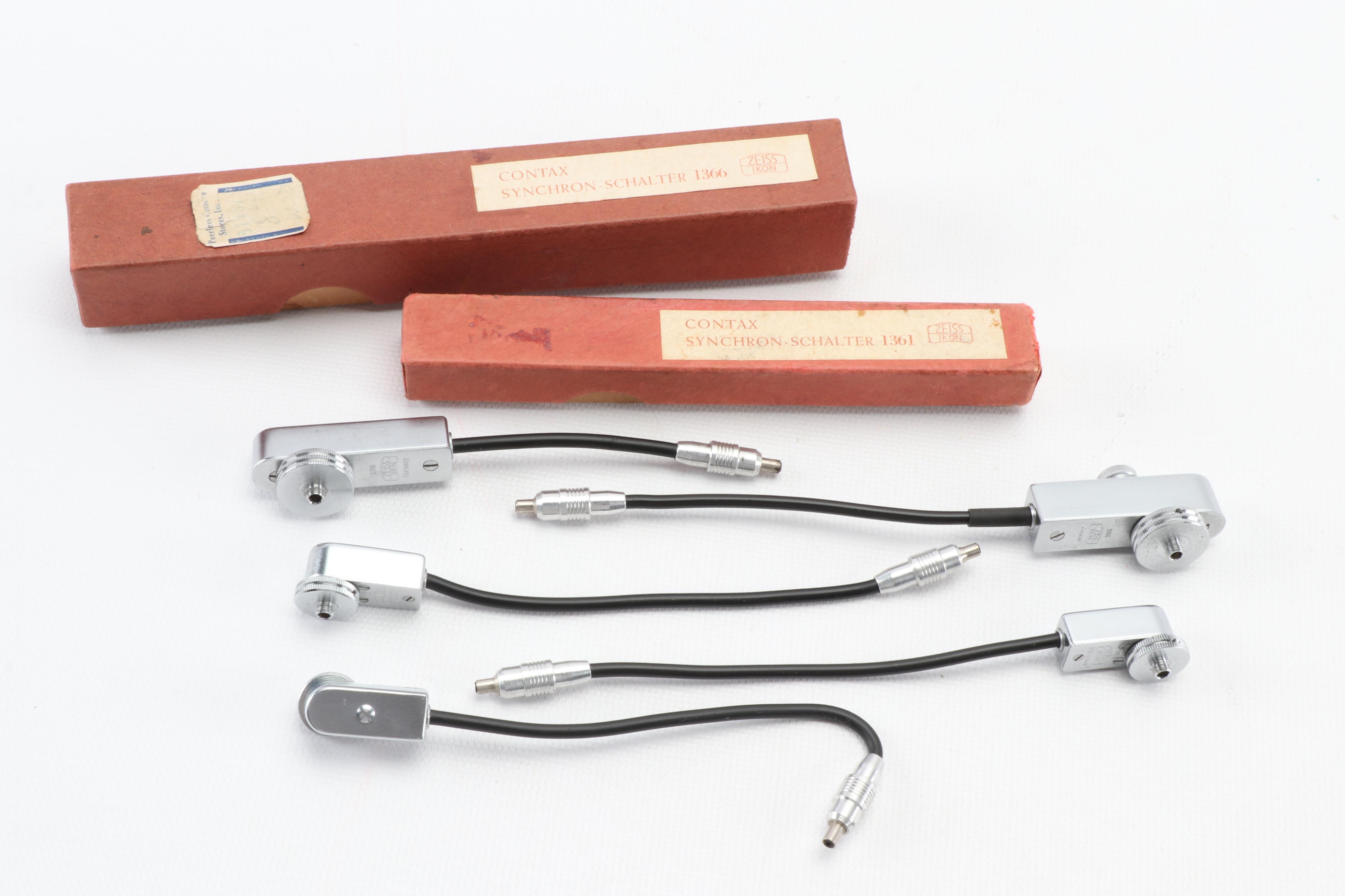 Zeiss Ikon VEB Contax D with Carl Zeiss Jena red T* Biotar 2/58mm  Accessories