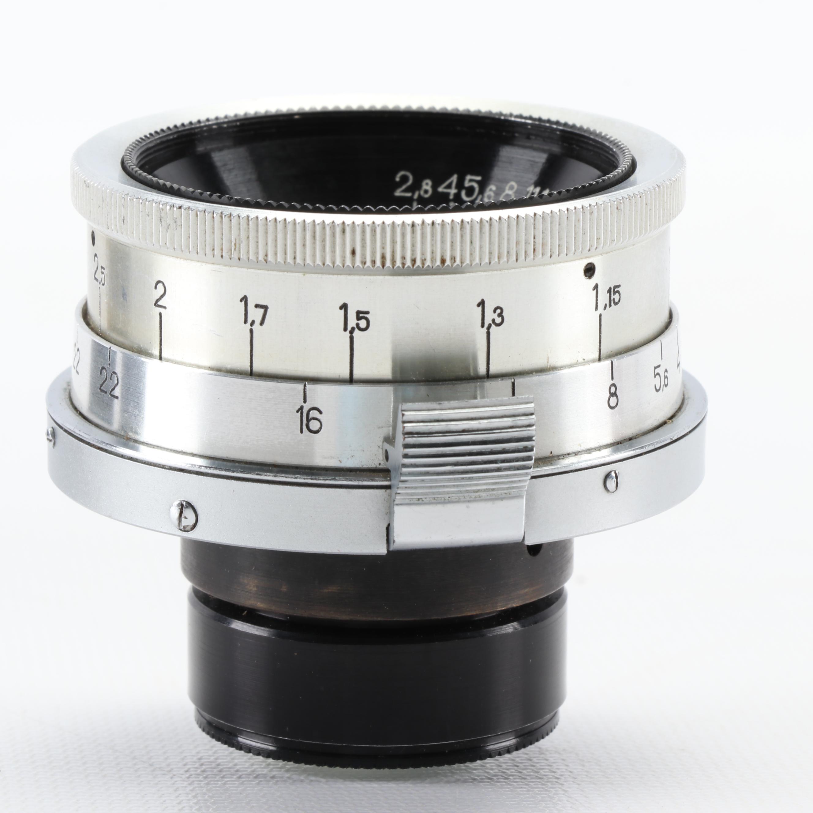 Zeiss Ikon VEB Contax D with Carl Zeiss Jena red T* Biotar 2/58mm  Accessories