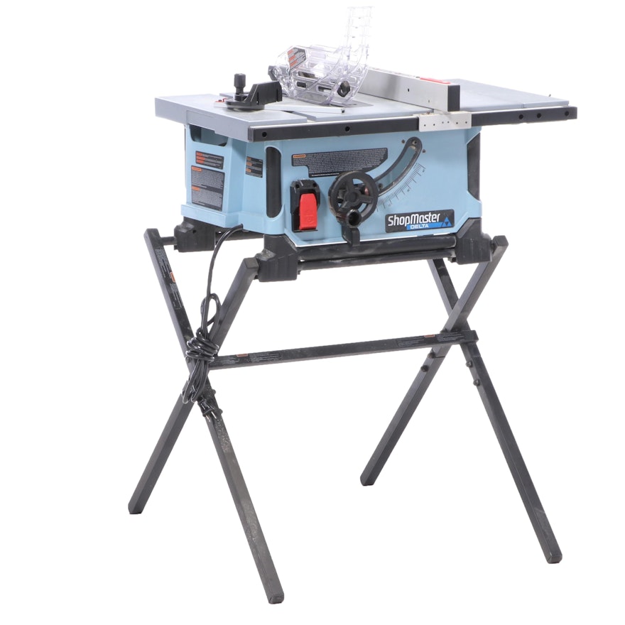 Delta Shopmaster Power Saw Model S36-295 with Cast Aluminum Table