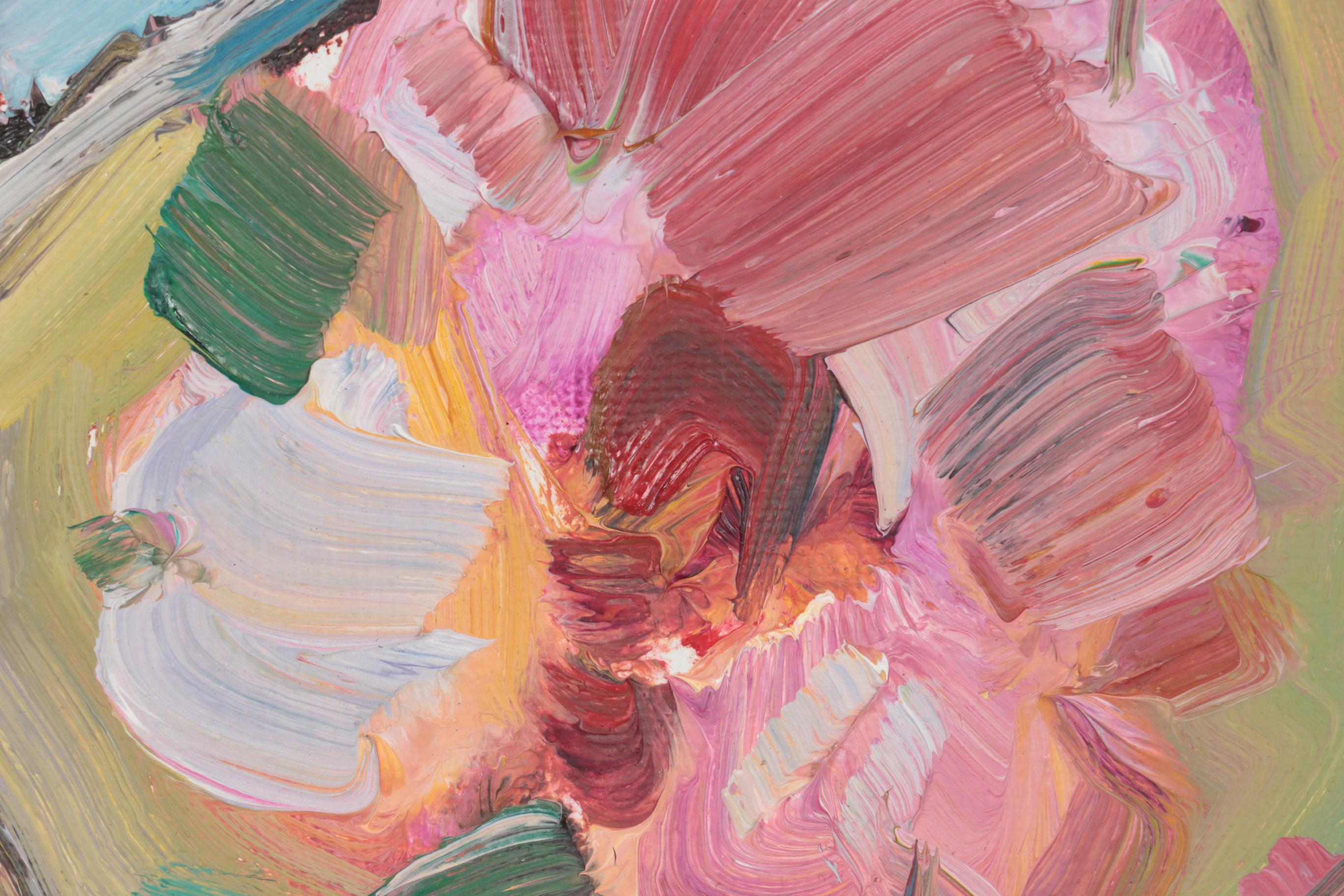 Jose Trujillo Oil Painting "Cherry Blossoms", 2019