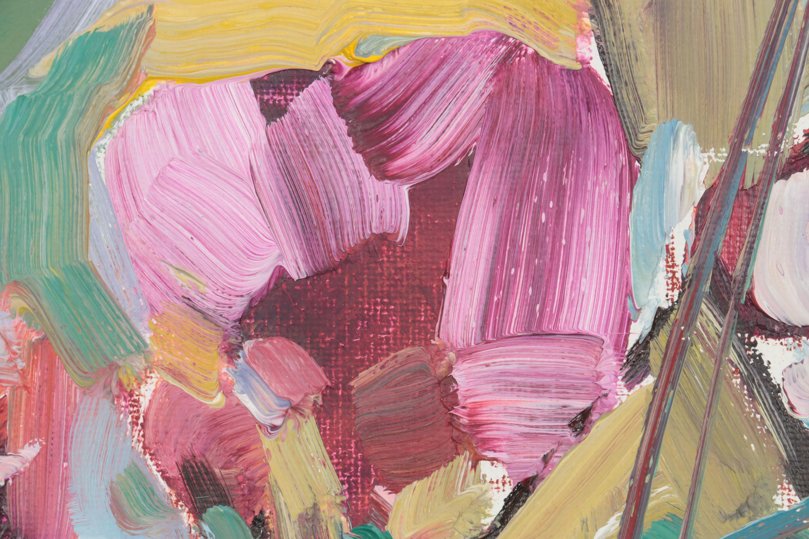 Jose Trujillo Oil Painting "Cherry Blossoms", 2019