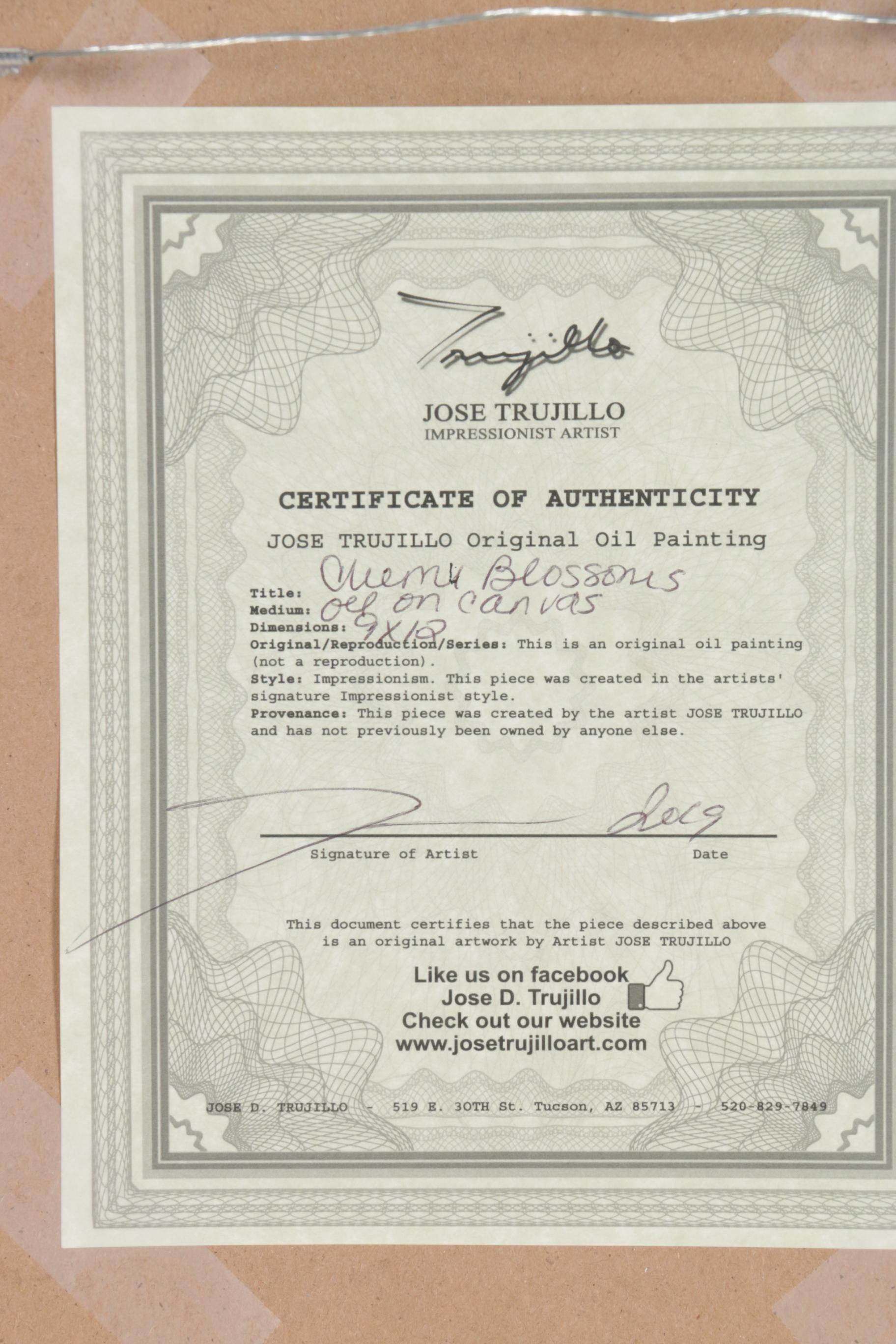 Jose Trujillo Oil Painting "Cherry Blossoms", 2019