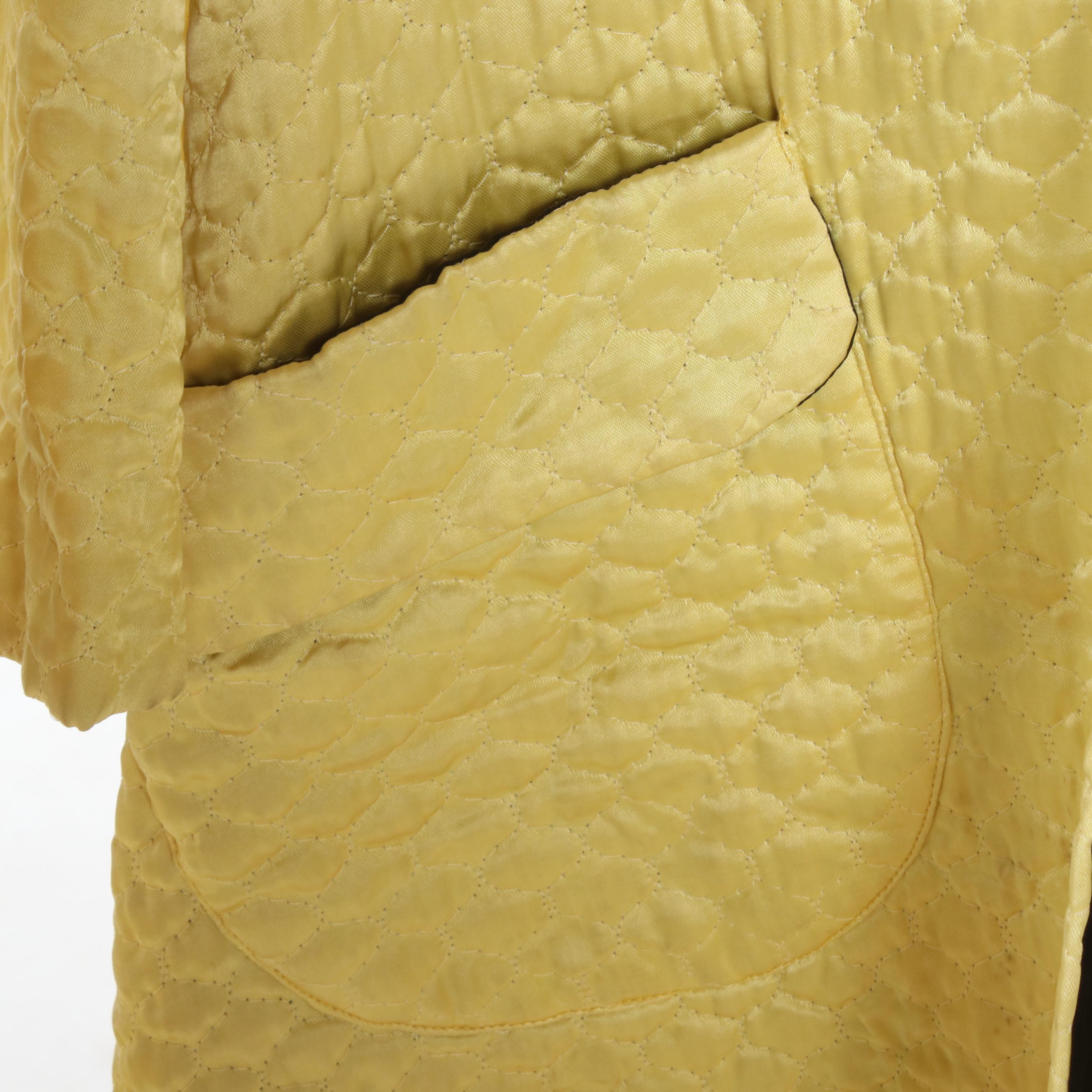 Nordstrom and Sandora Quilted House Coats, Vintage