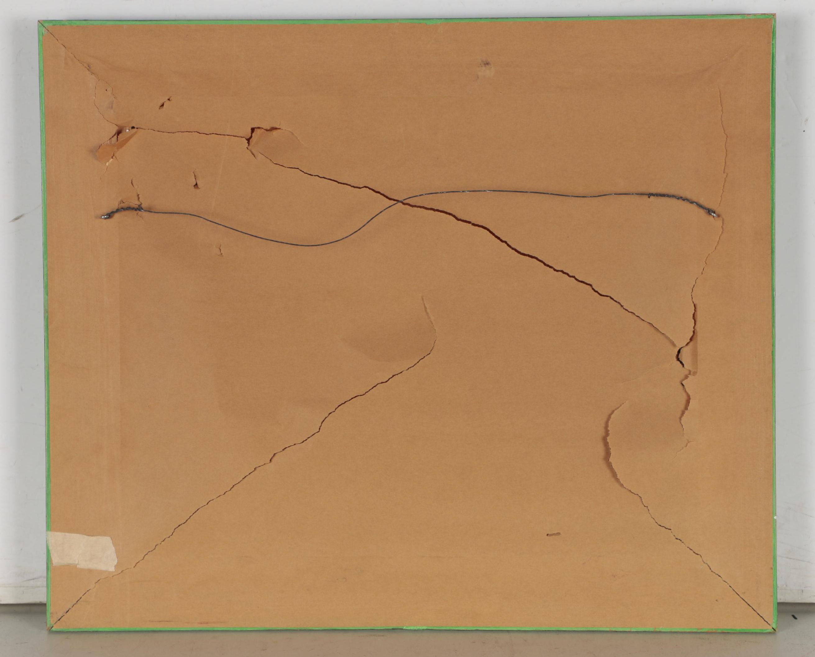 Jesse Redwin Bardin Abstract Oil Painting