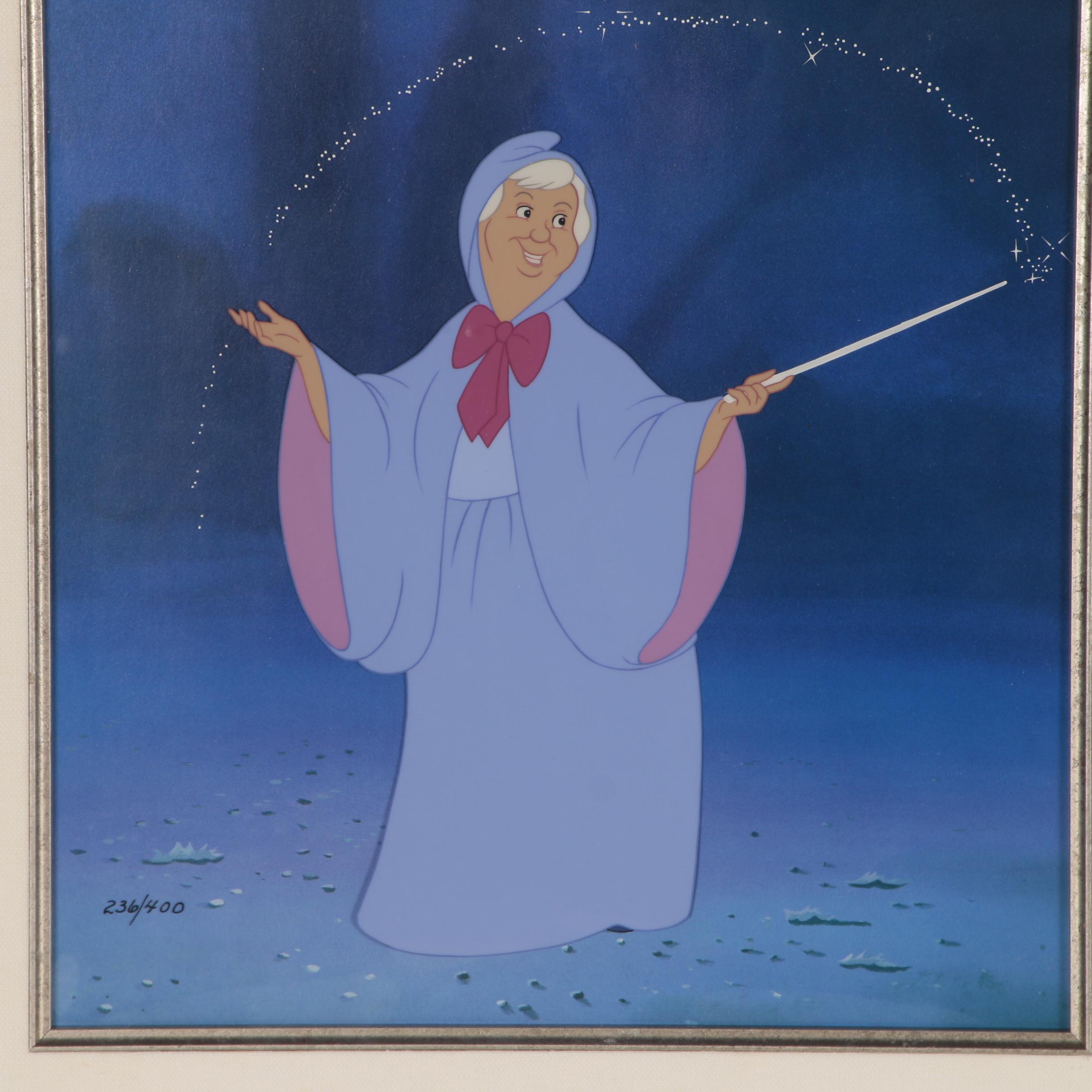 Walt Disney Studios Animation Cel "Cinderella's Magic Night"
