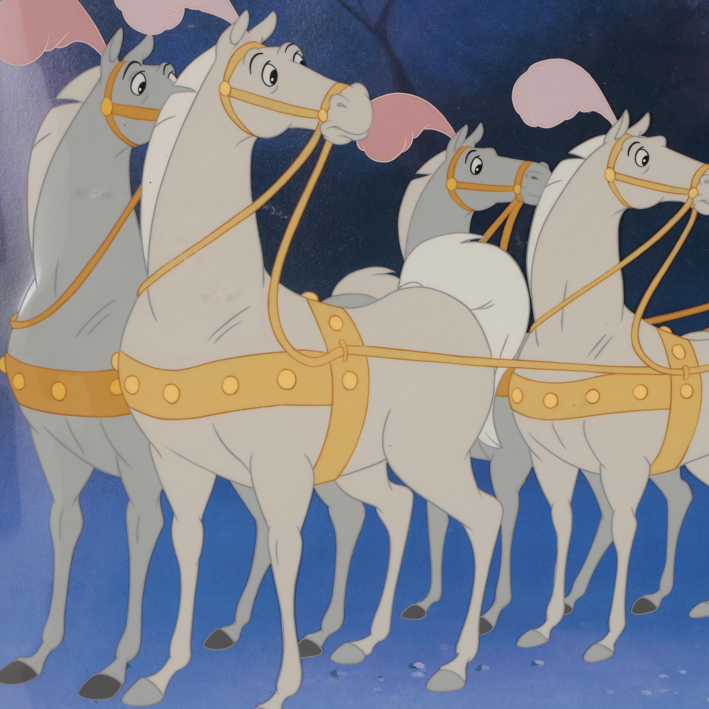 Walt Disney Studios Animation Cel "Cinderella's Magic Night"