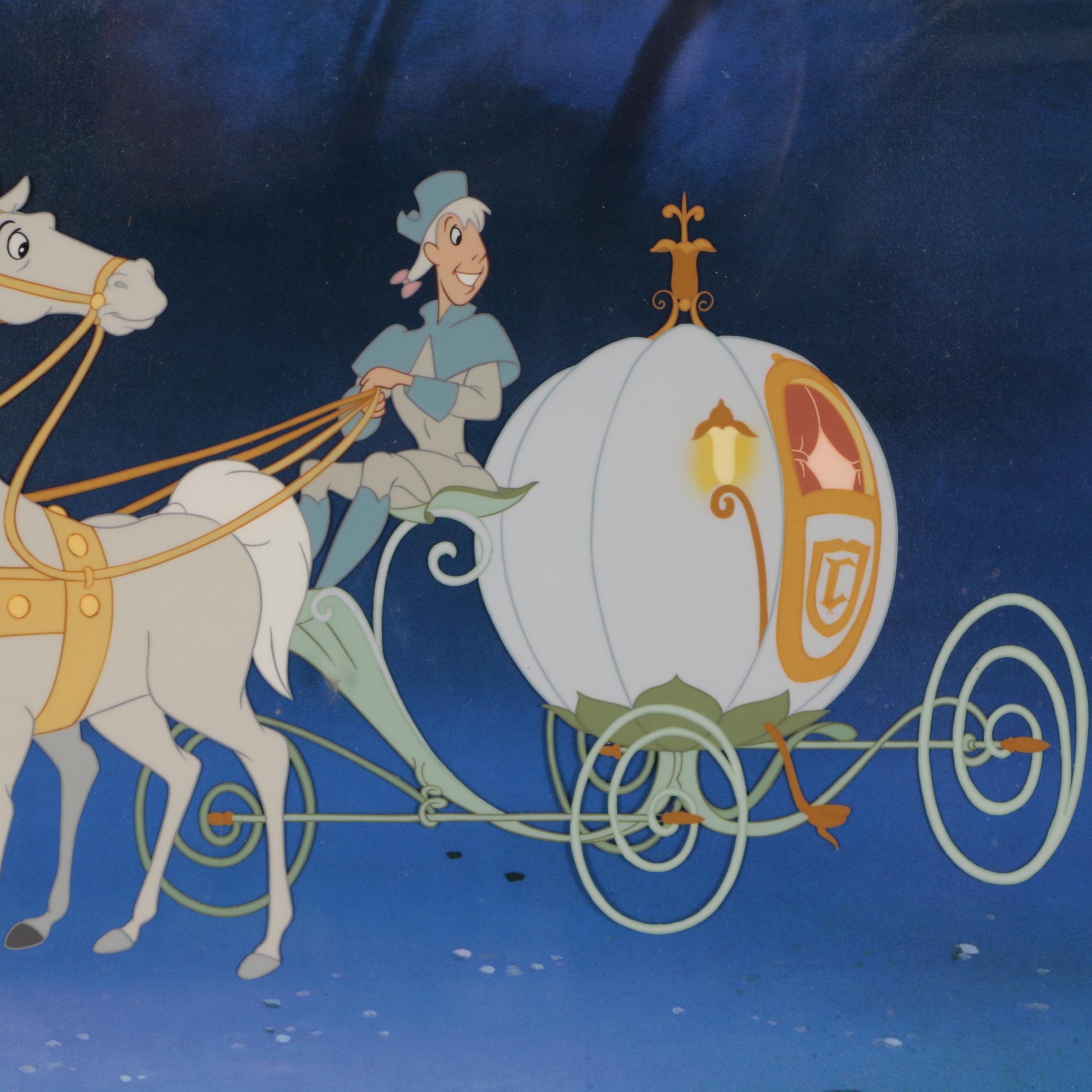 Walt Disney Studios Animation Cel "Cinderella's Magic Night"
