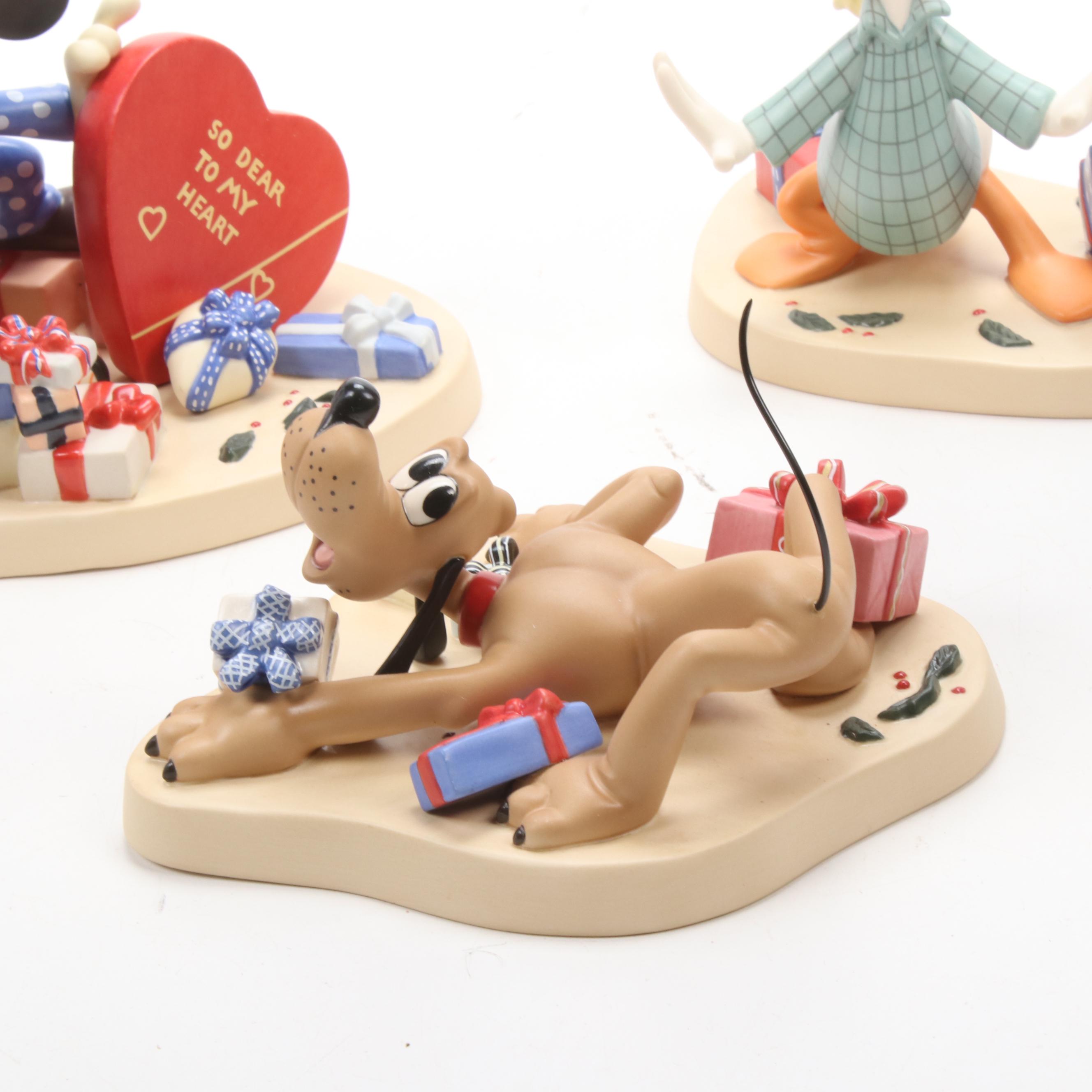 Walt Disney "A Heartfelt Surprise" and "Fantasia Prima Ballerina" Figurines