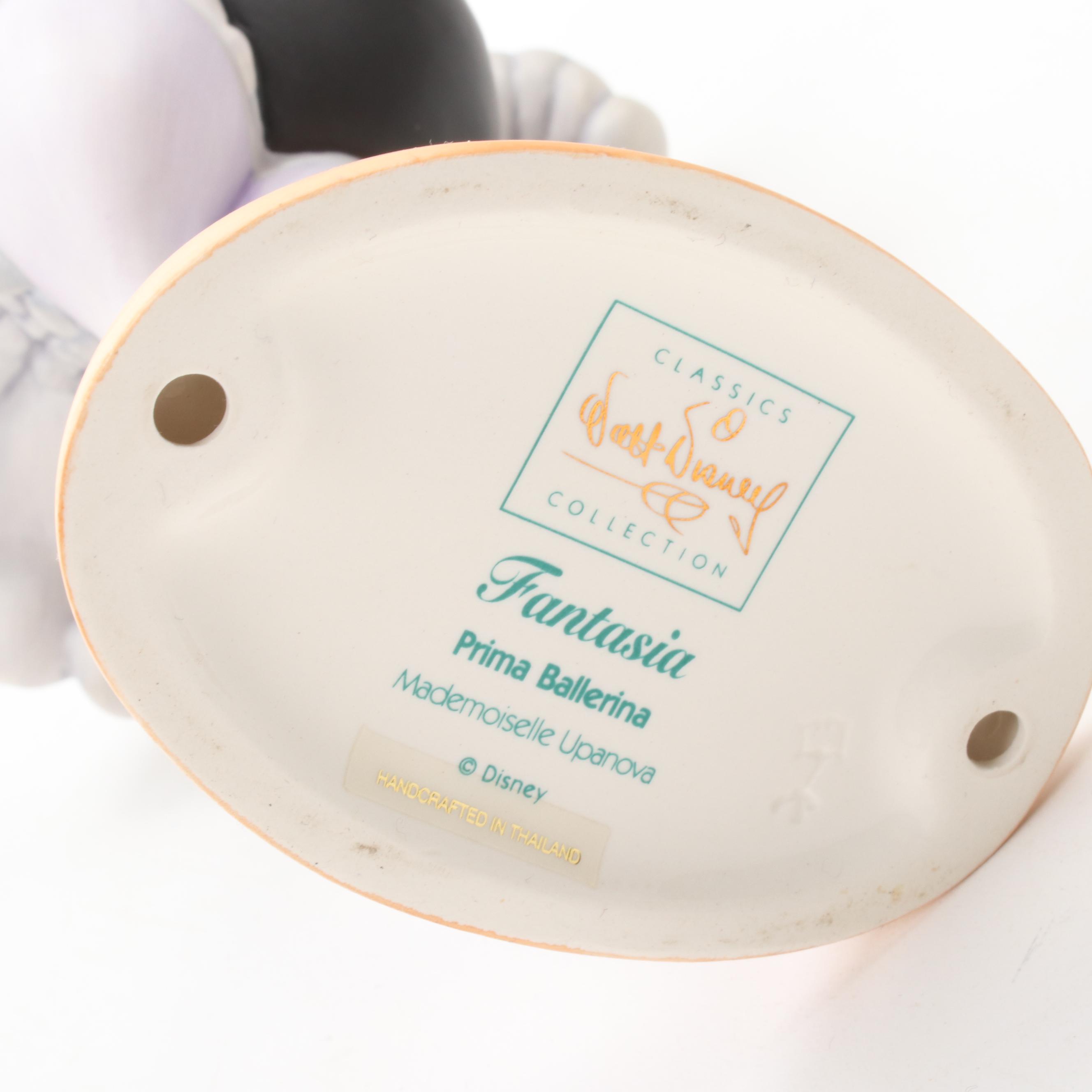 Walt Disney "A Heartfelt Surprise" and "Fantasia Prima Ballerina" Figurines