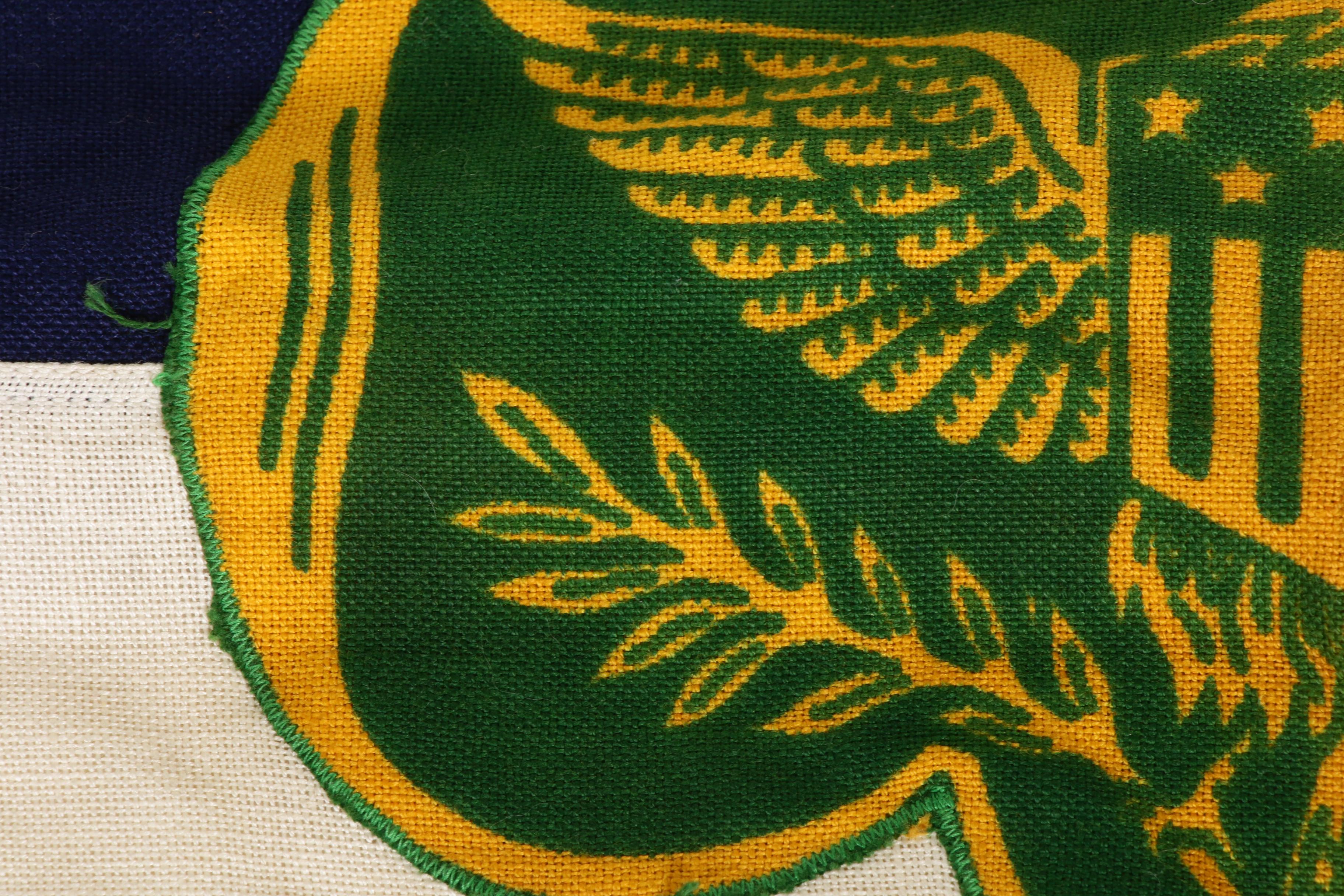 Girl Scout Troop Flag, Vintage