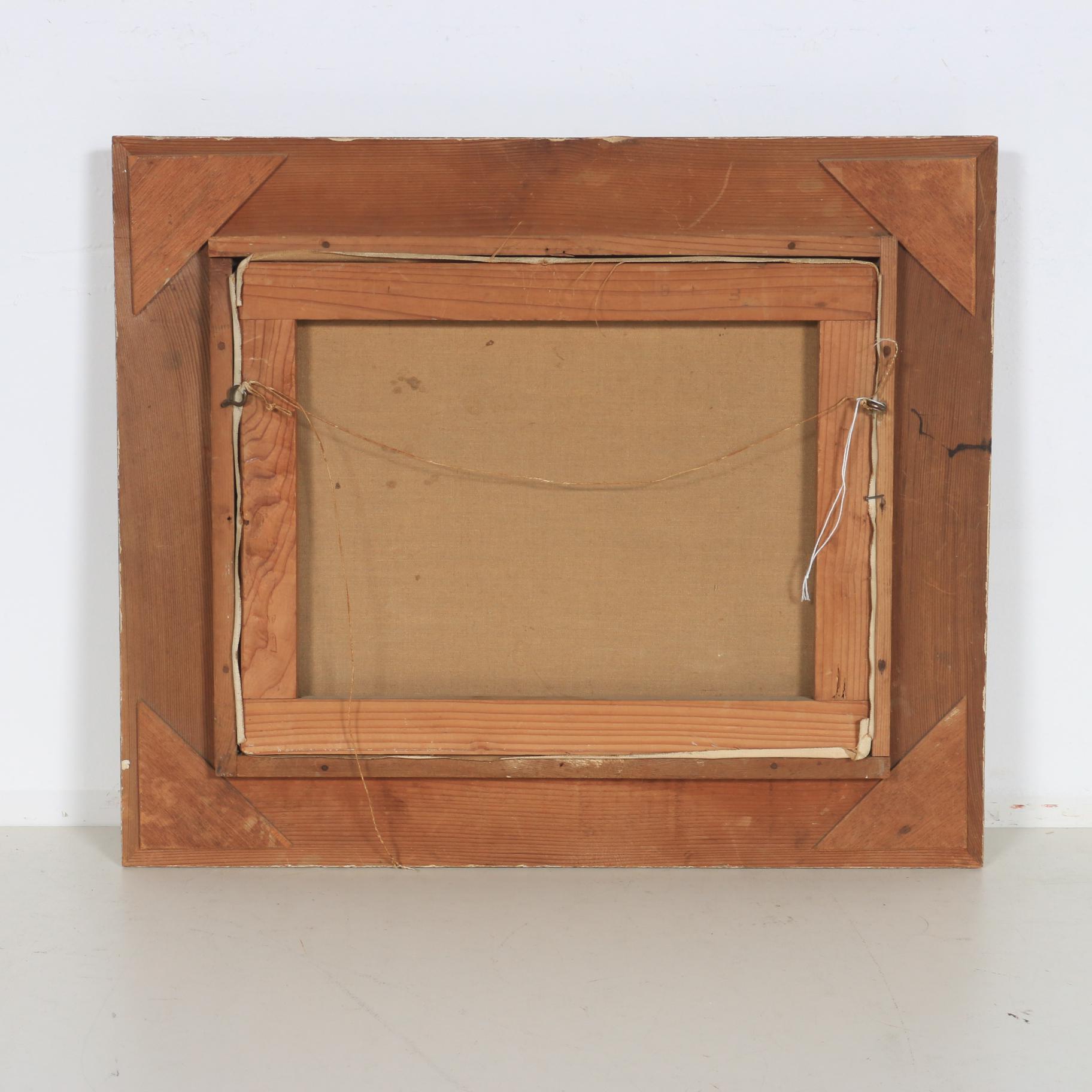 Toyosaku Saito River Landscape Oil Painting