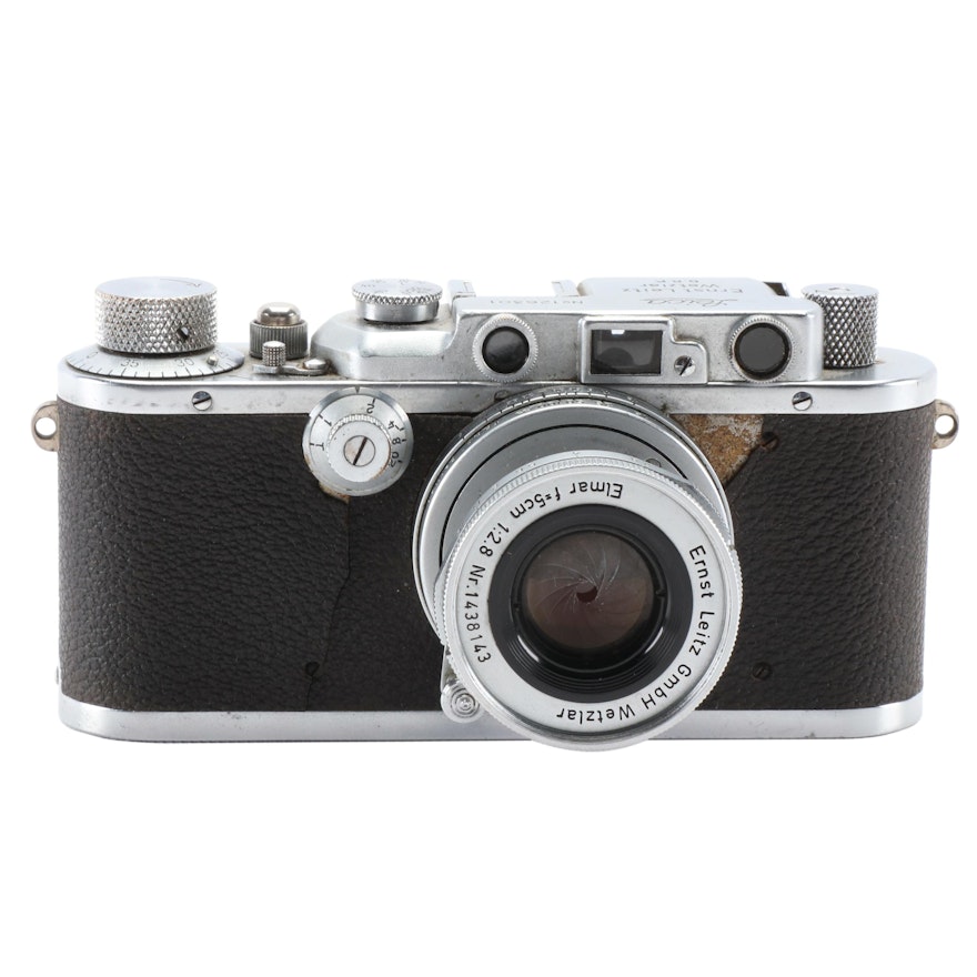Leica III Camera with Lens