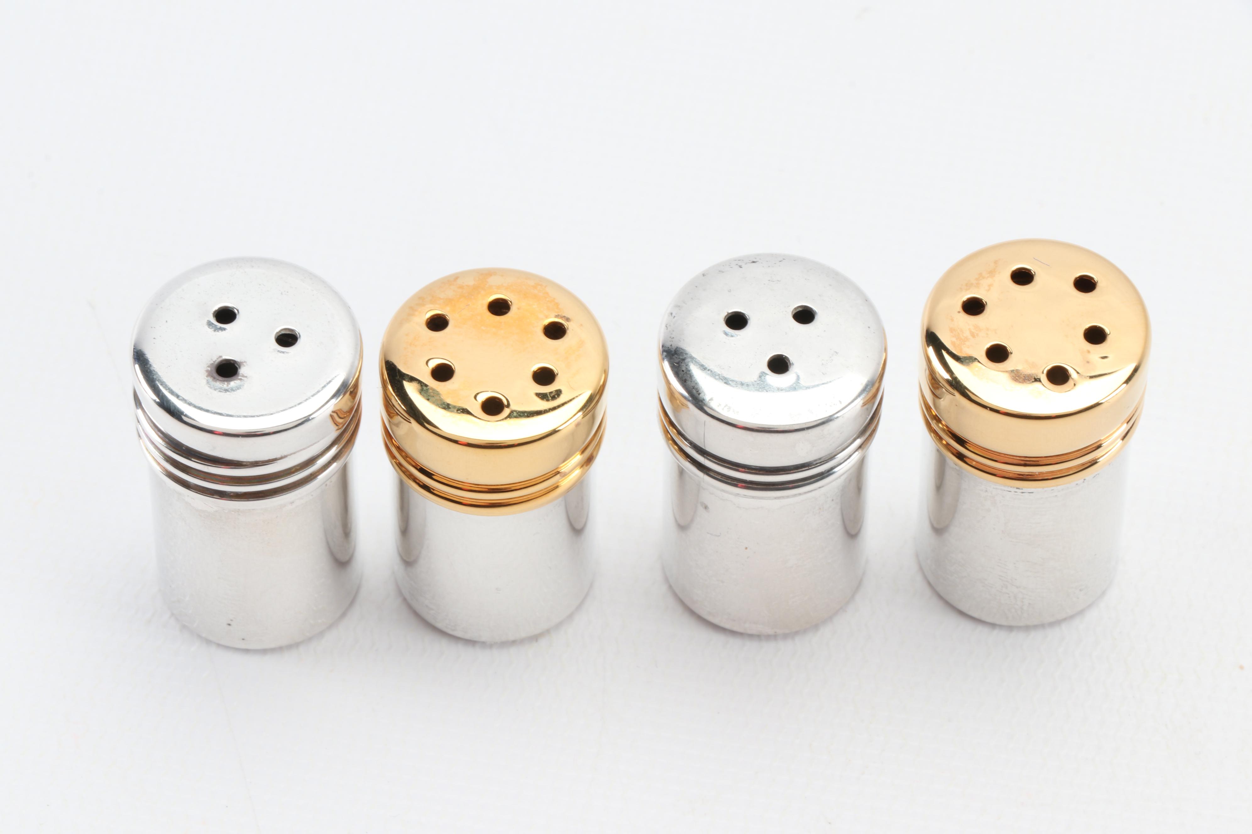 Tiffany & Co. Sterling Silver Individual Salt and Pepper Shakers