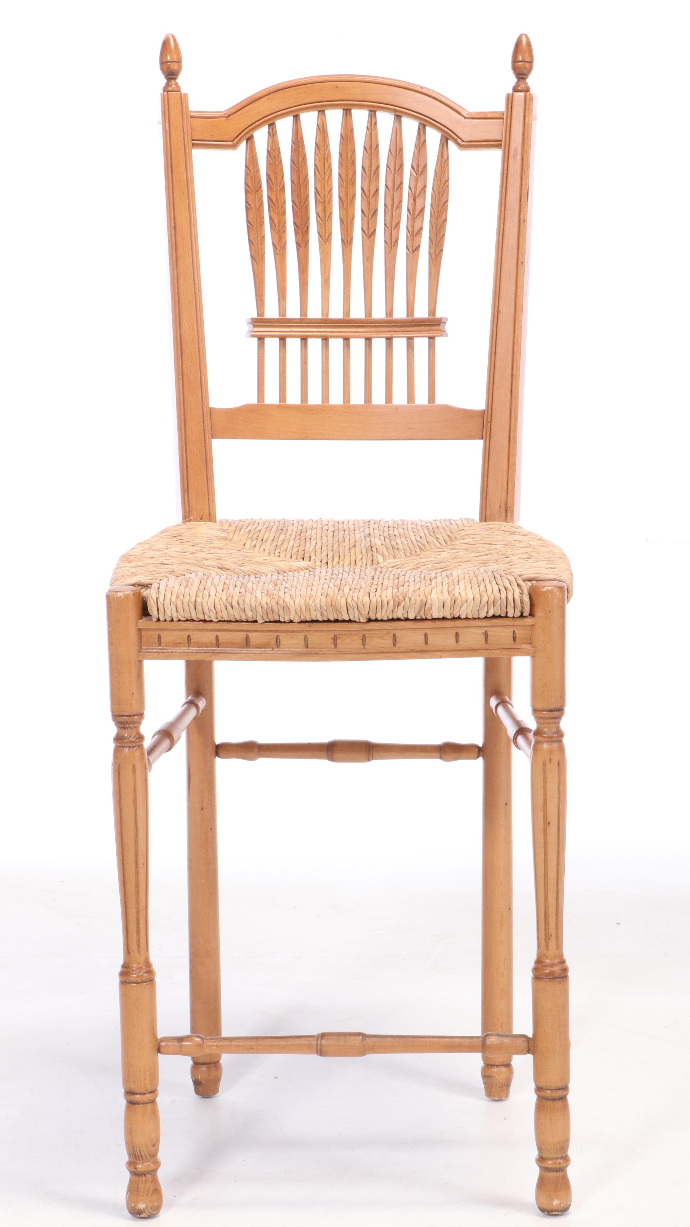 Andre Originals French Provincial Style Beech Barstools