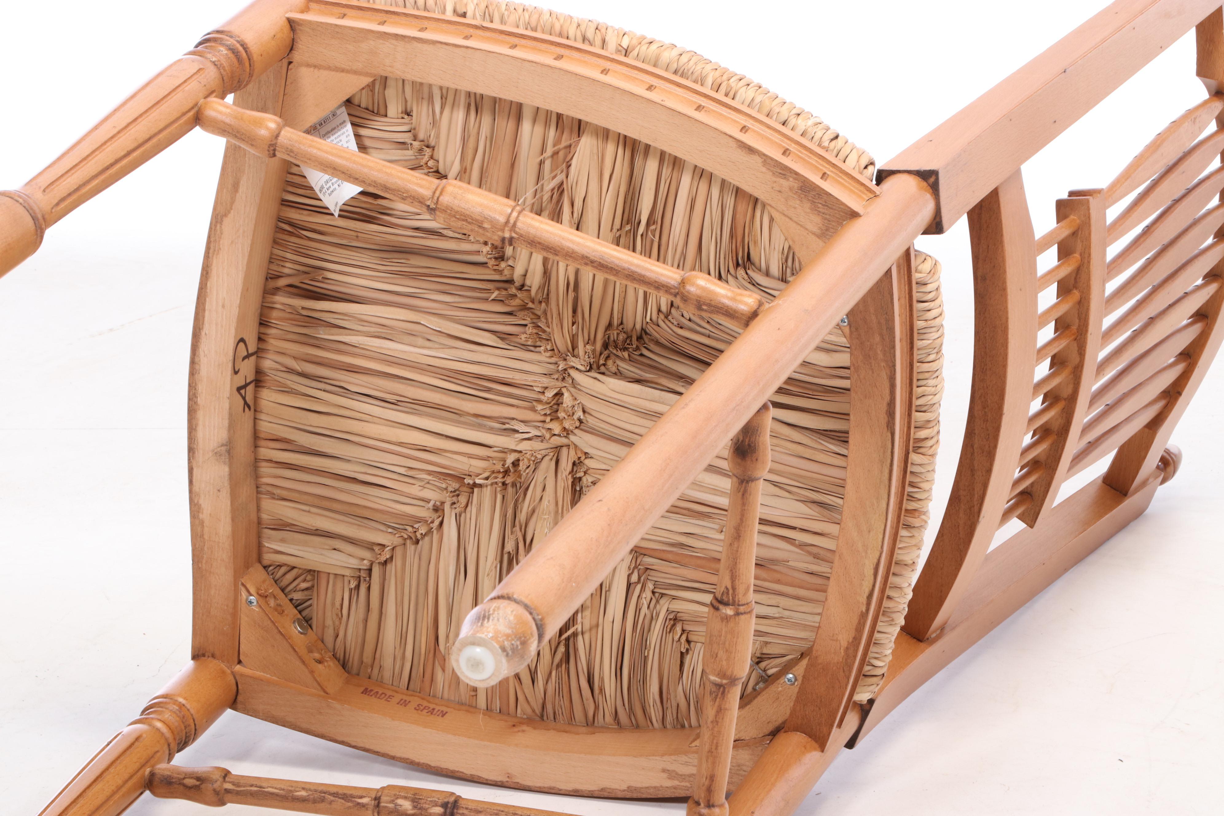 Andre Originals French Provincial Style Beech Barstools