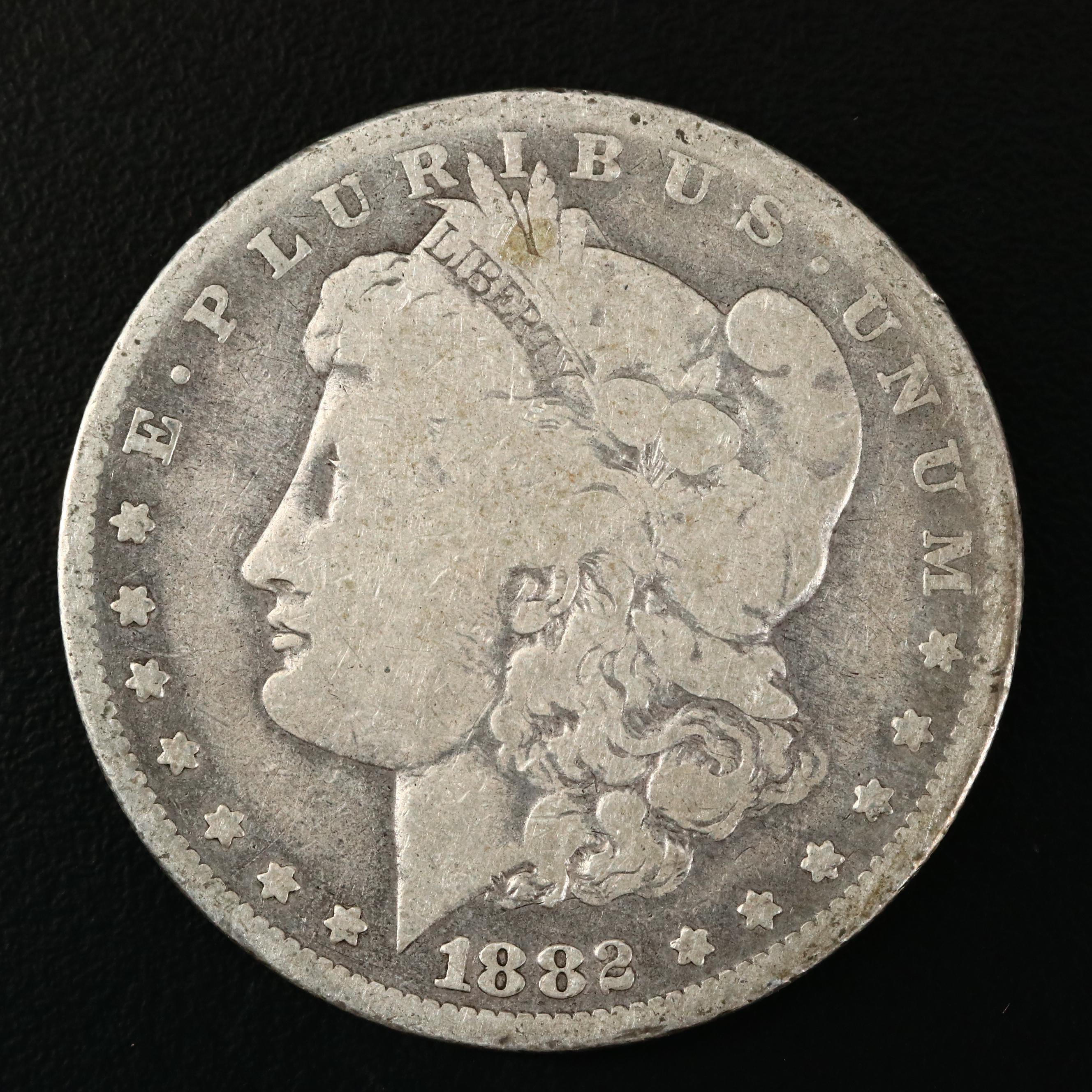 Morgan Silver Dollars Including Better Date 1884-S