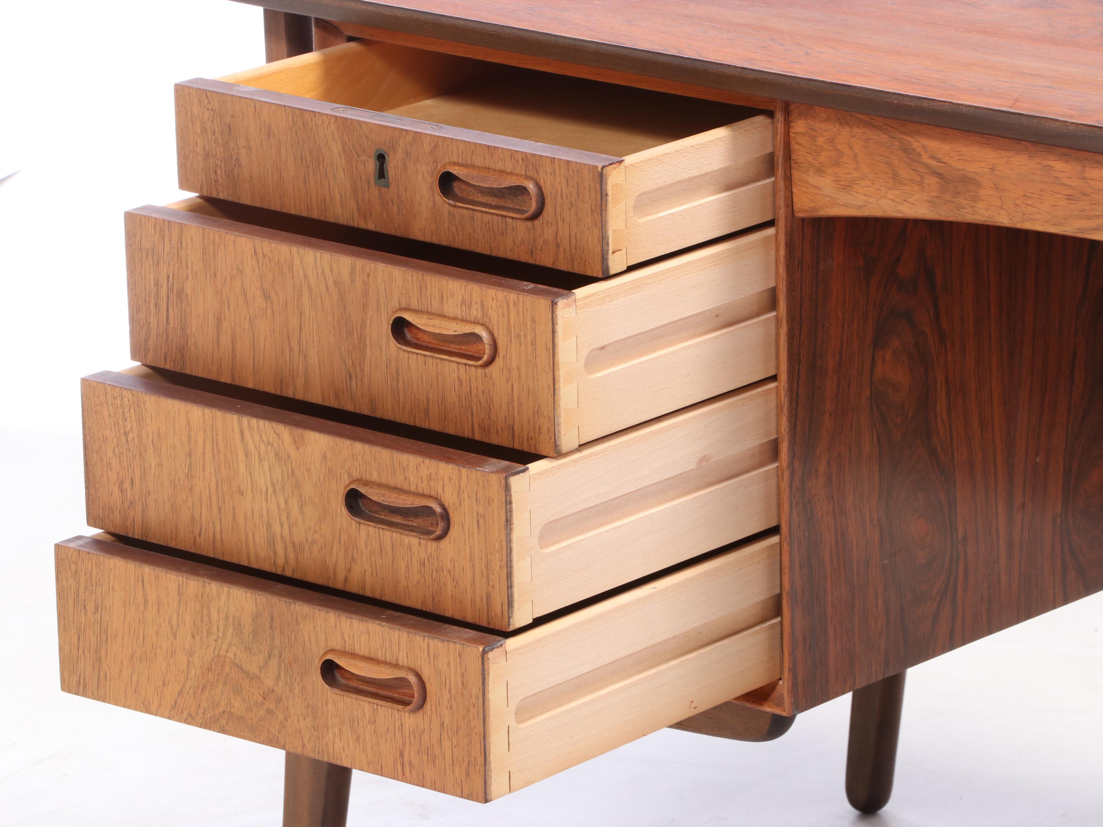 Mid Century Modern Rosewood Desk