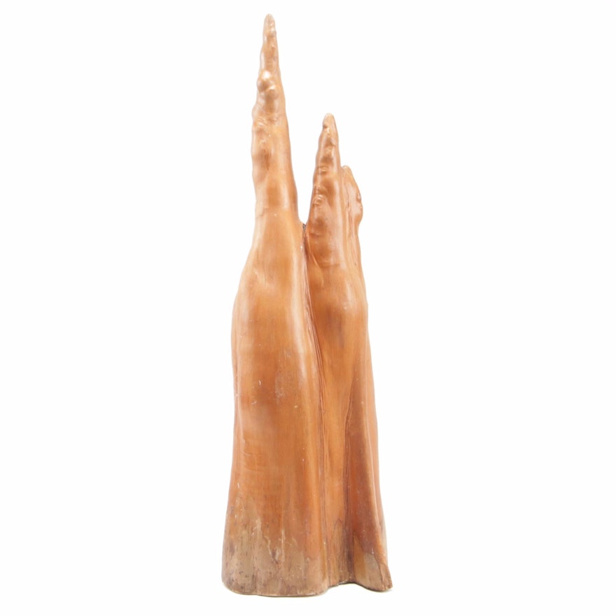 Sanded Driftwood Sculpture
